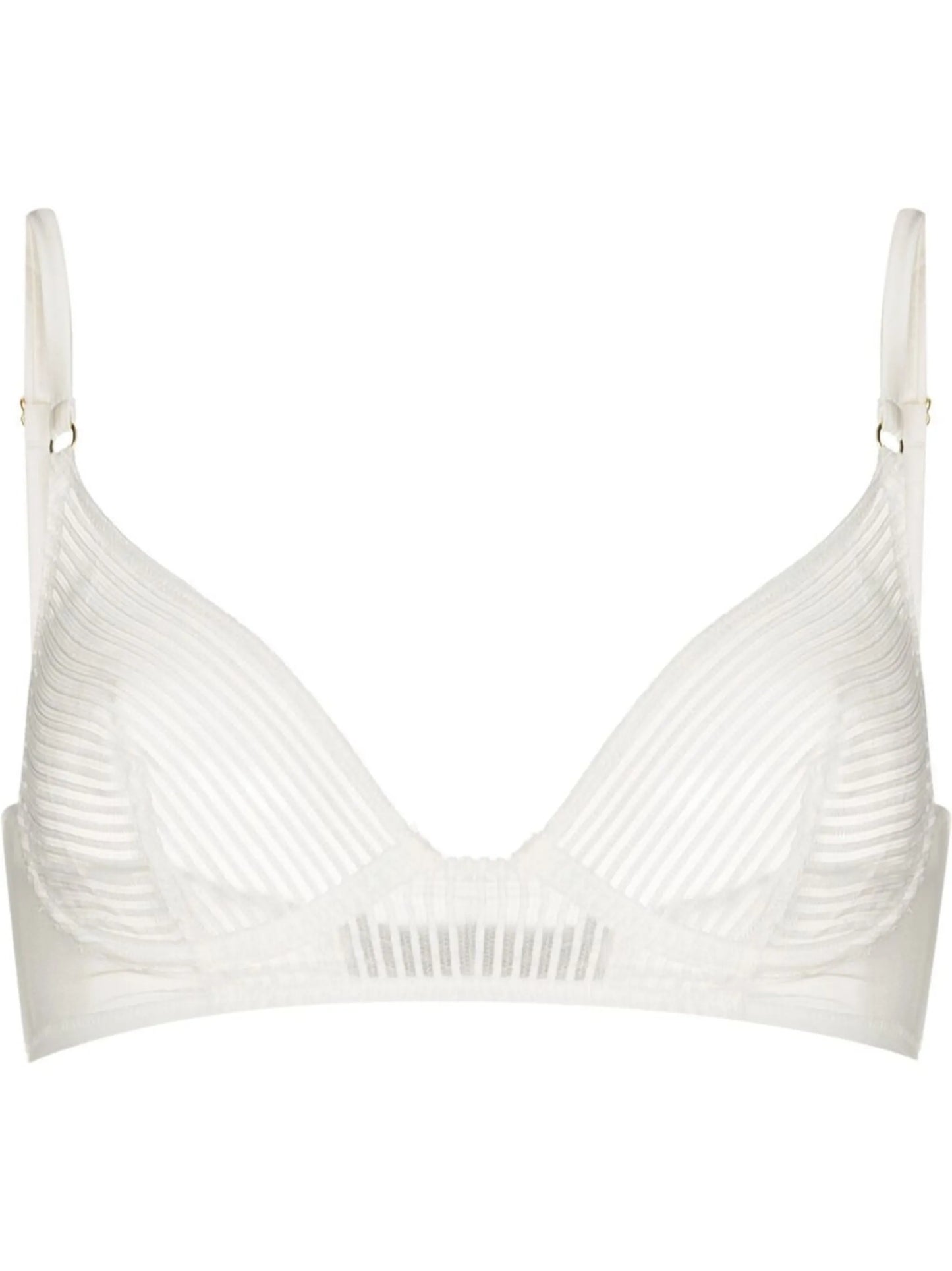 mesh underwired bra