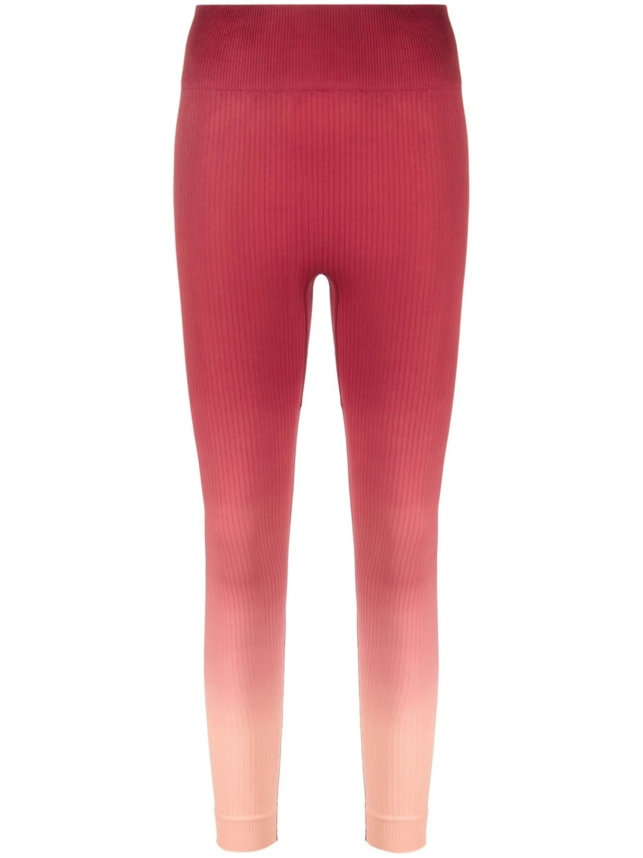 seamless gradient-effect leggings