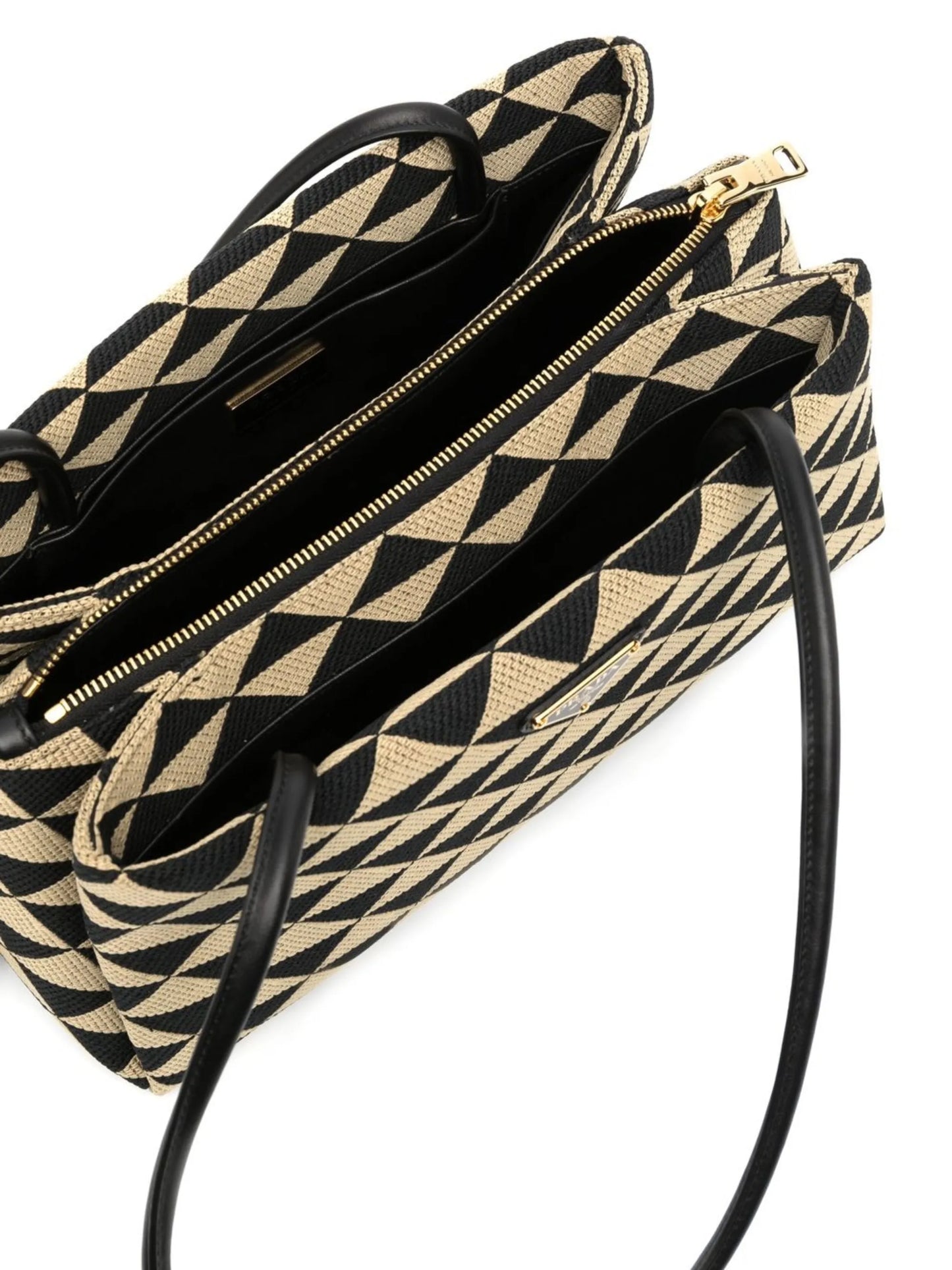 Symbole jacquard tote bag