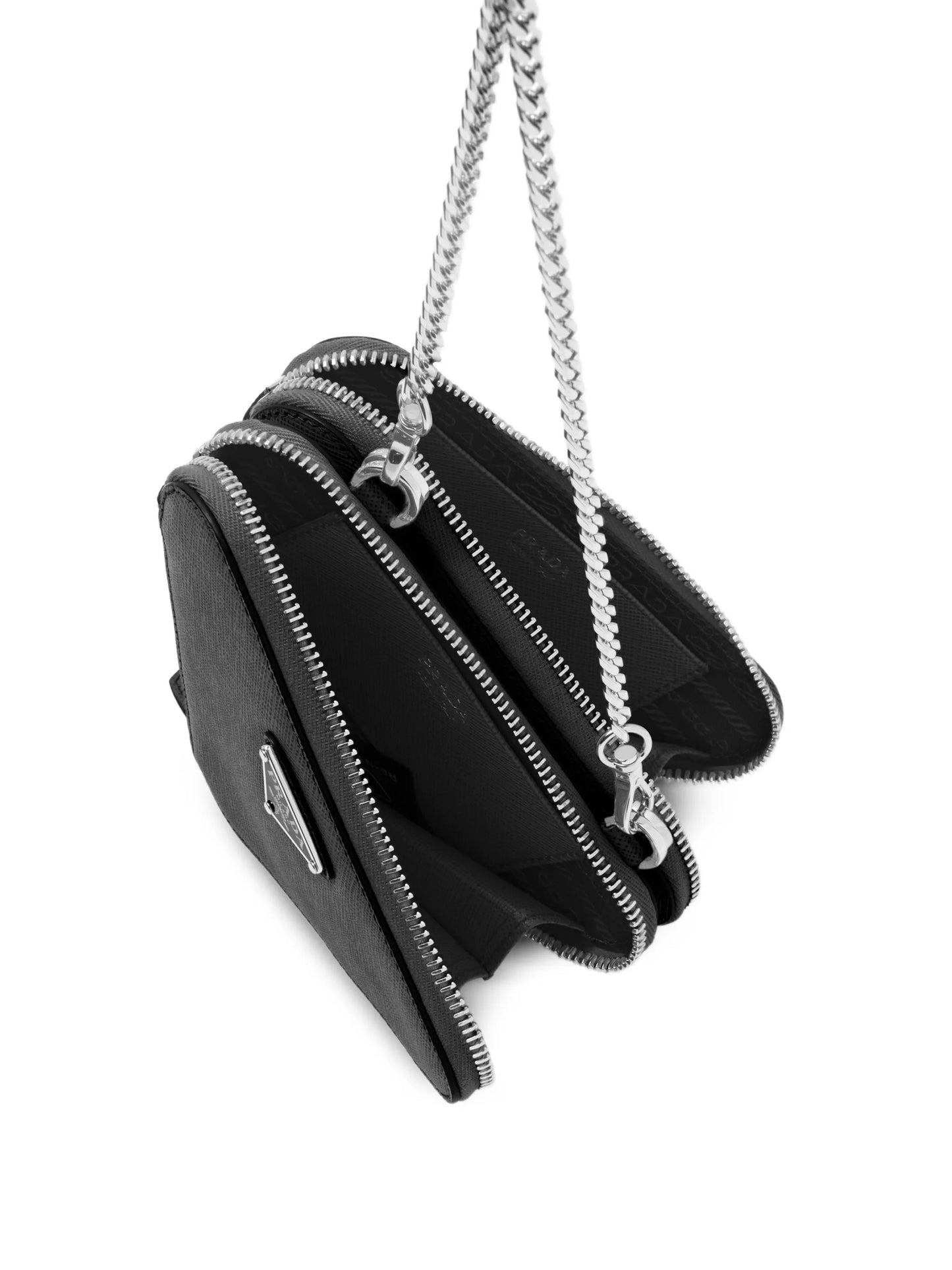 saffiano leather mini pouch