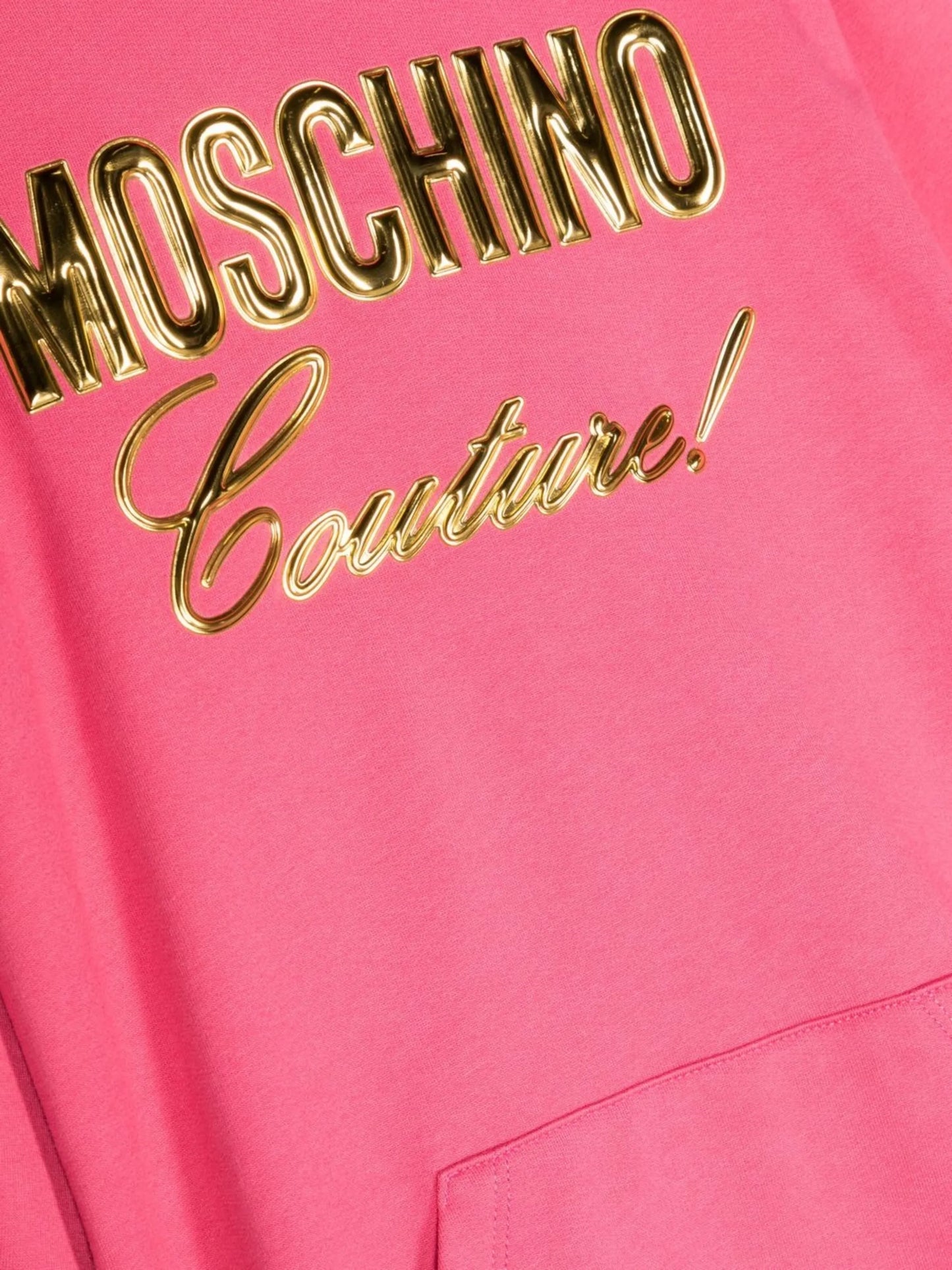 logo-patch sweatshirt dress