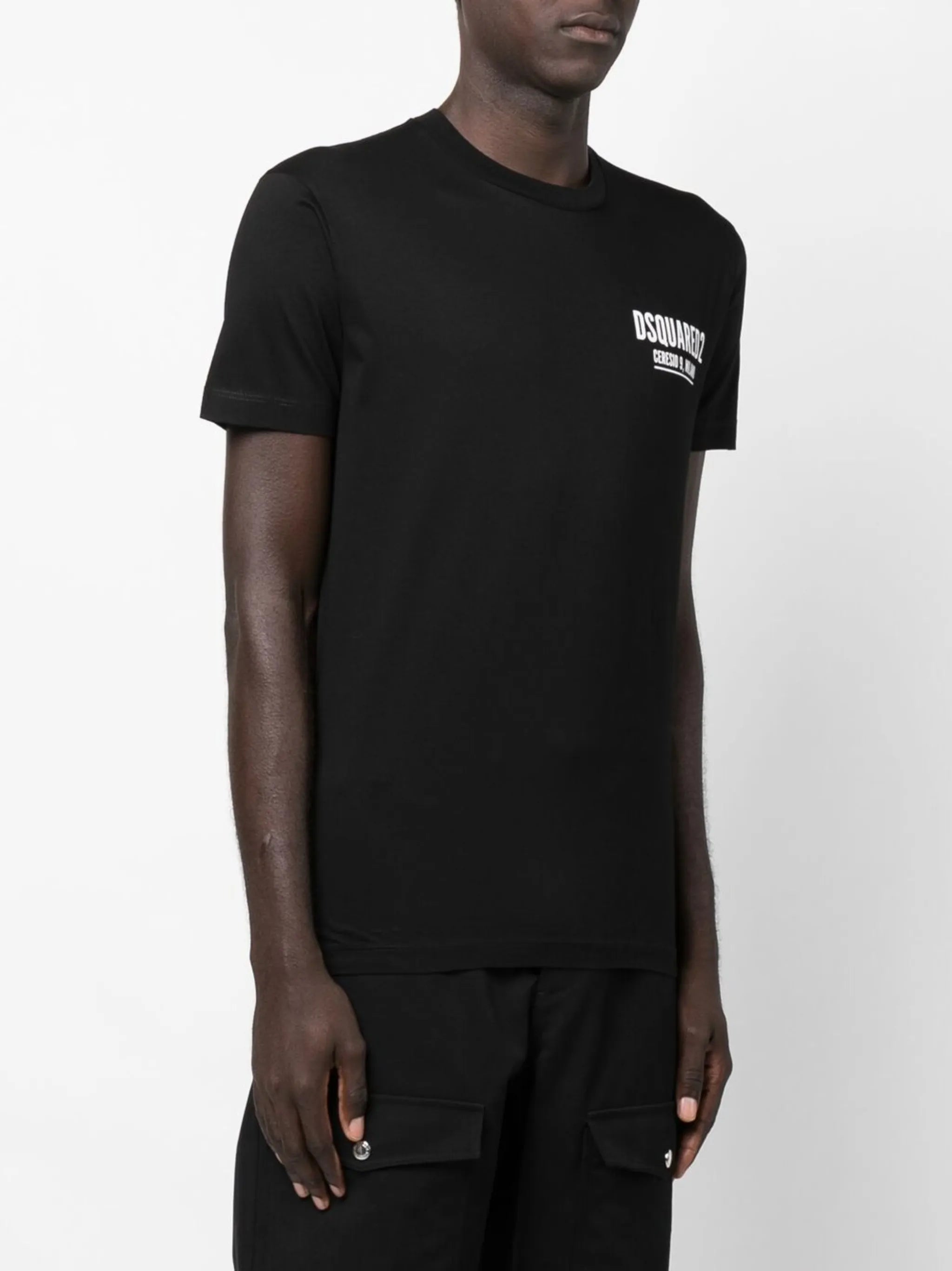 logo-print cotton T-shirt