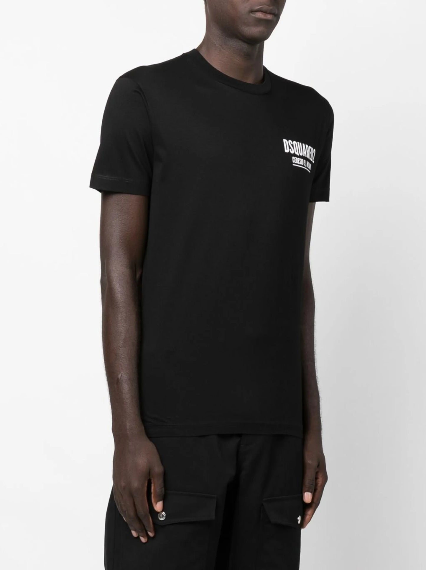 logo-print cotton T-shirt