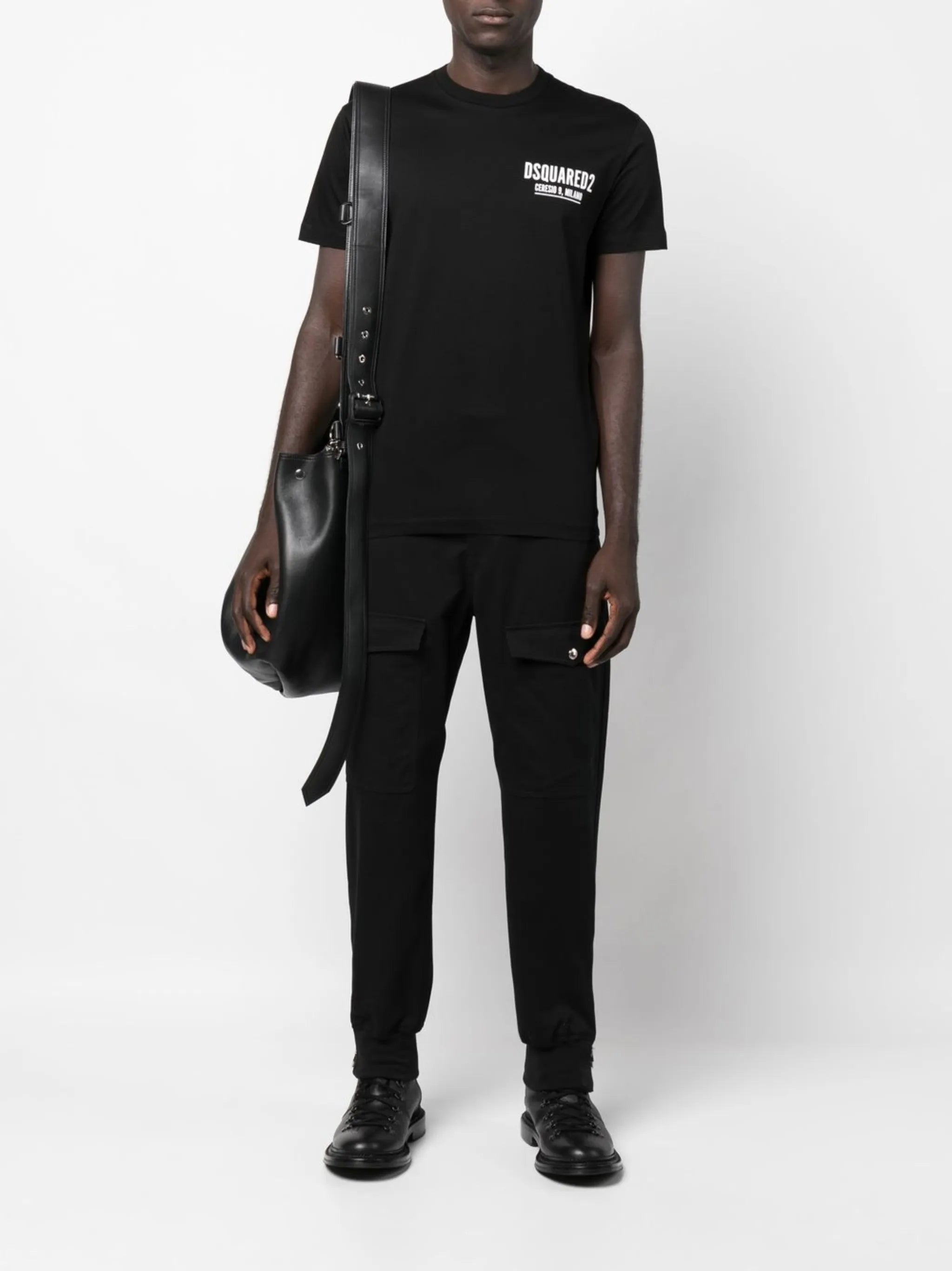 logo-print cotton T-shirt