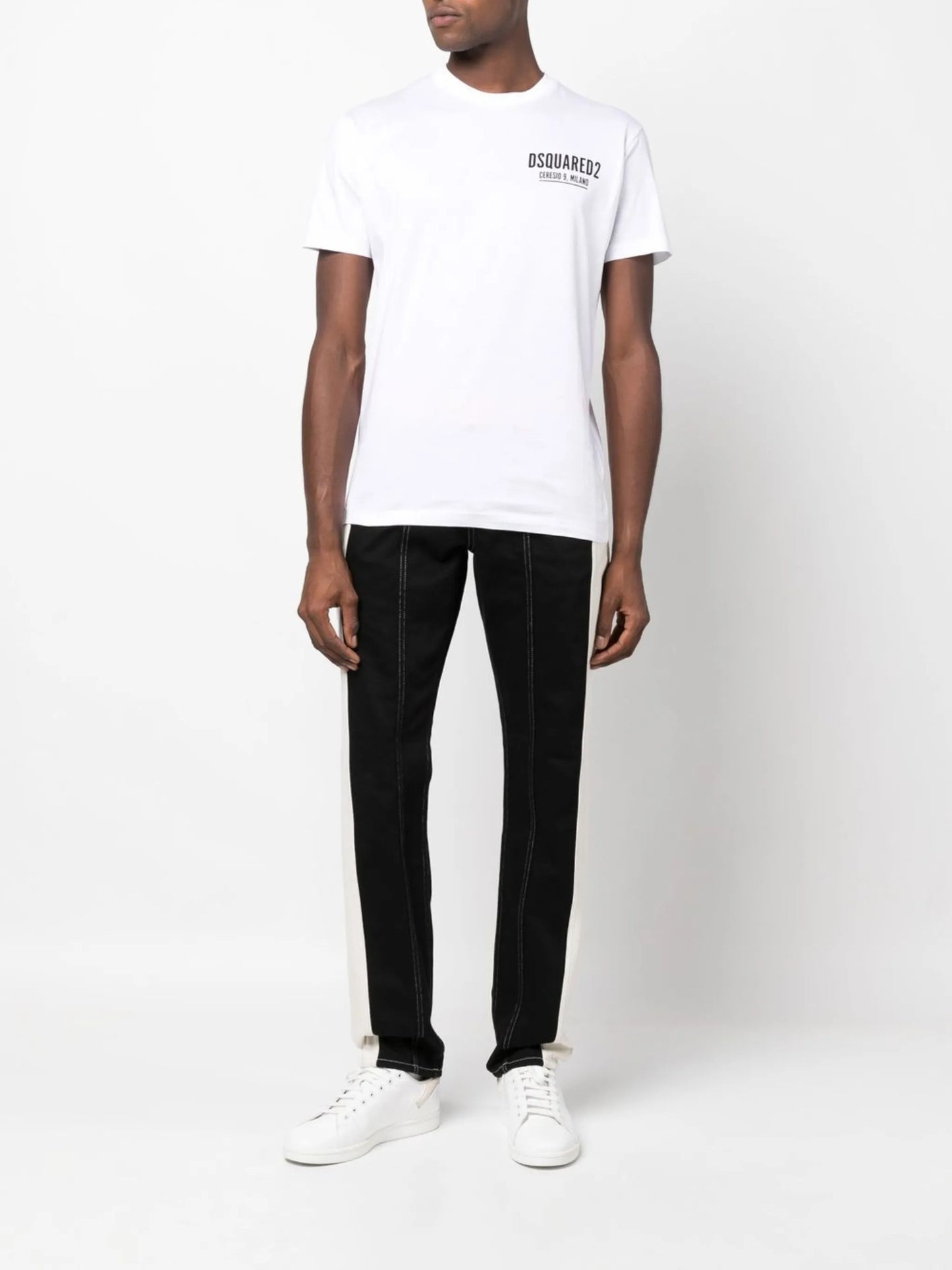 logo-print cotton T-shirt