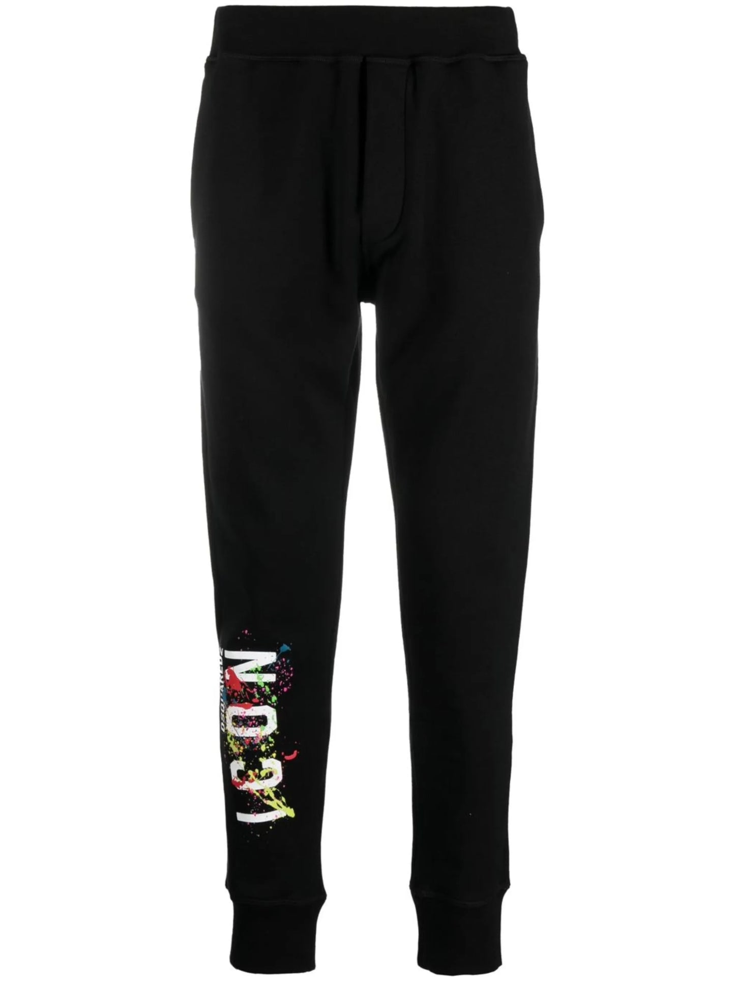 logo-print track pants