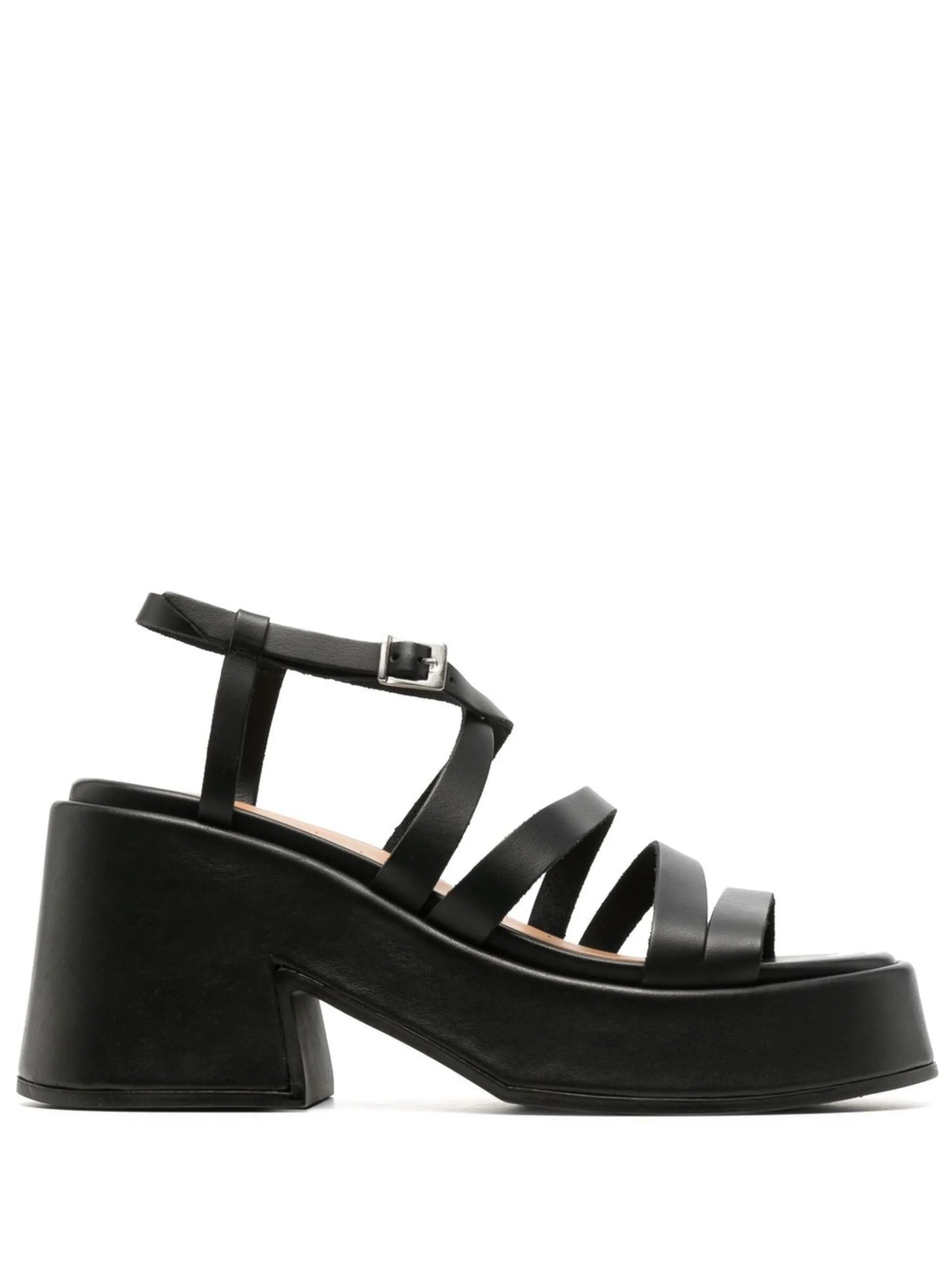multi-strap platform sandals