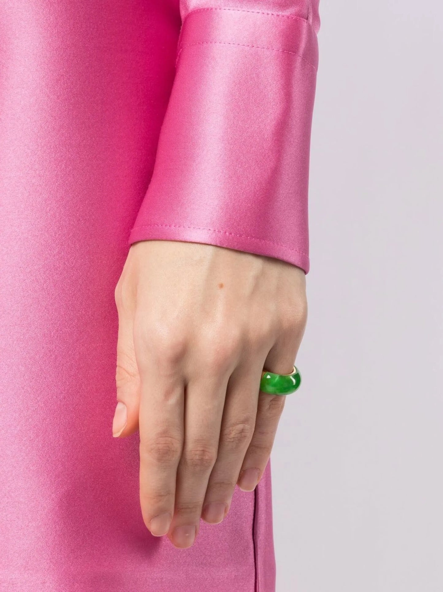 Hunter polished ring