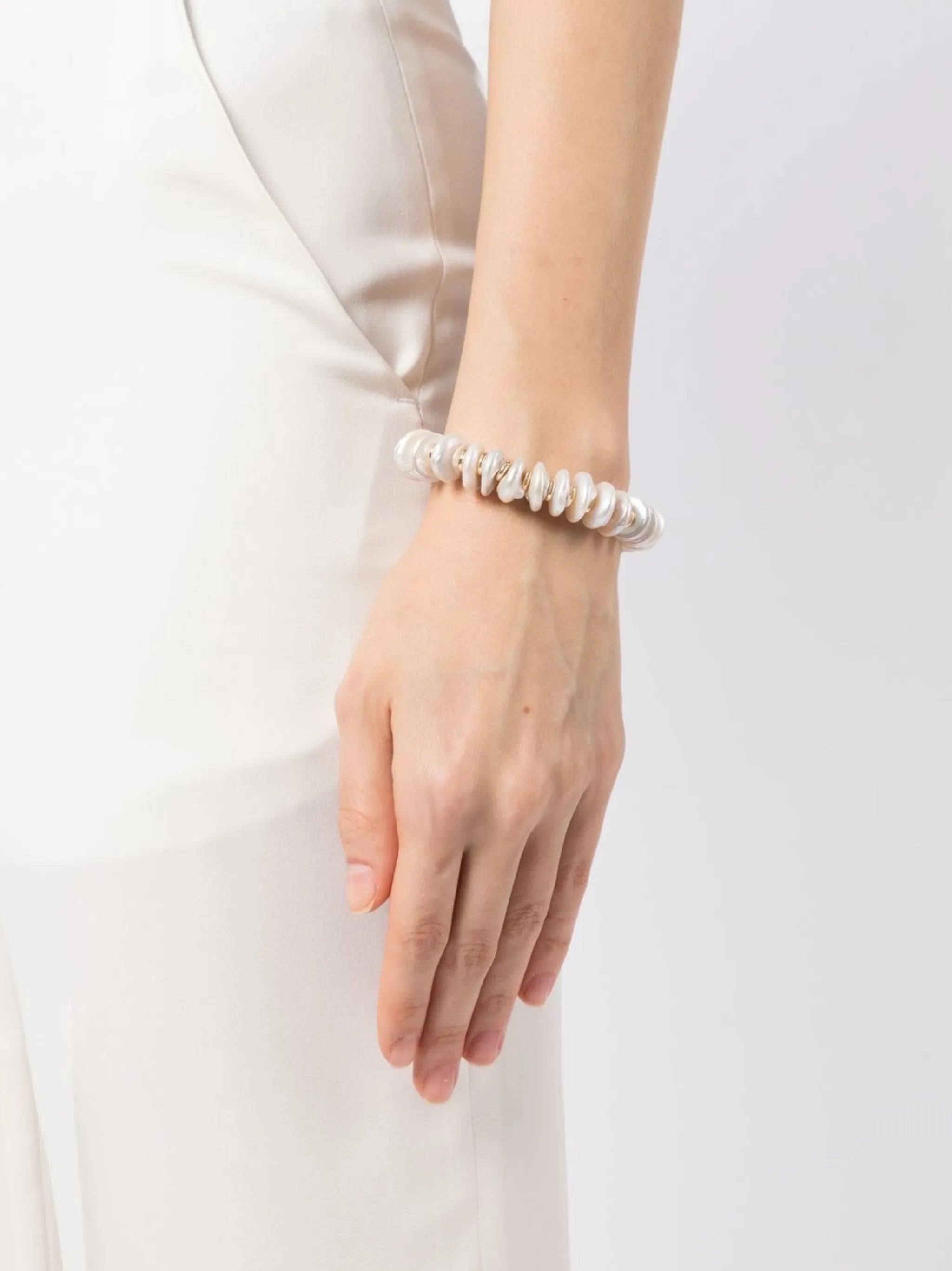 Elke coin pearl bracelet