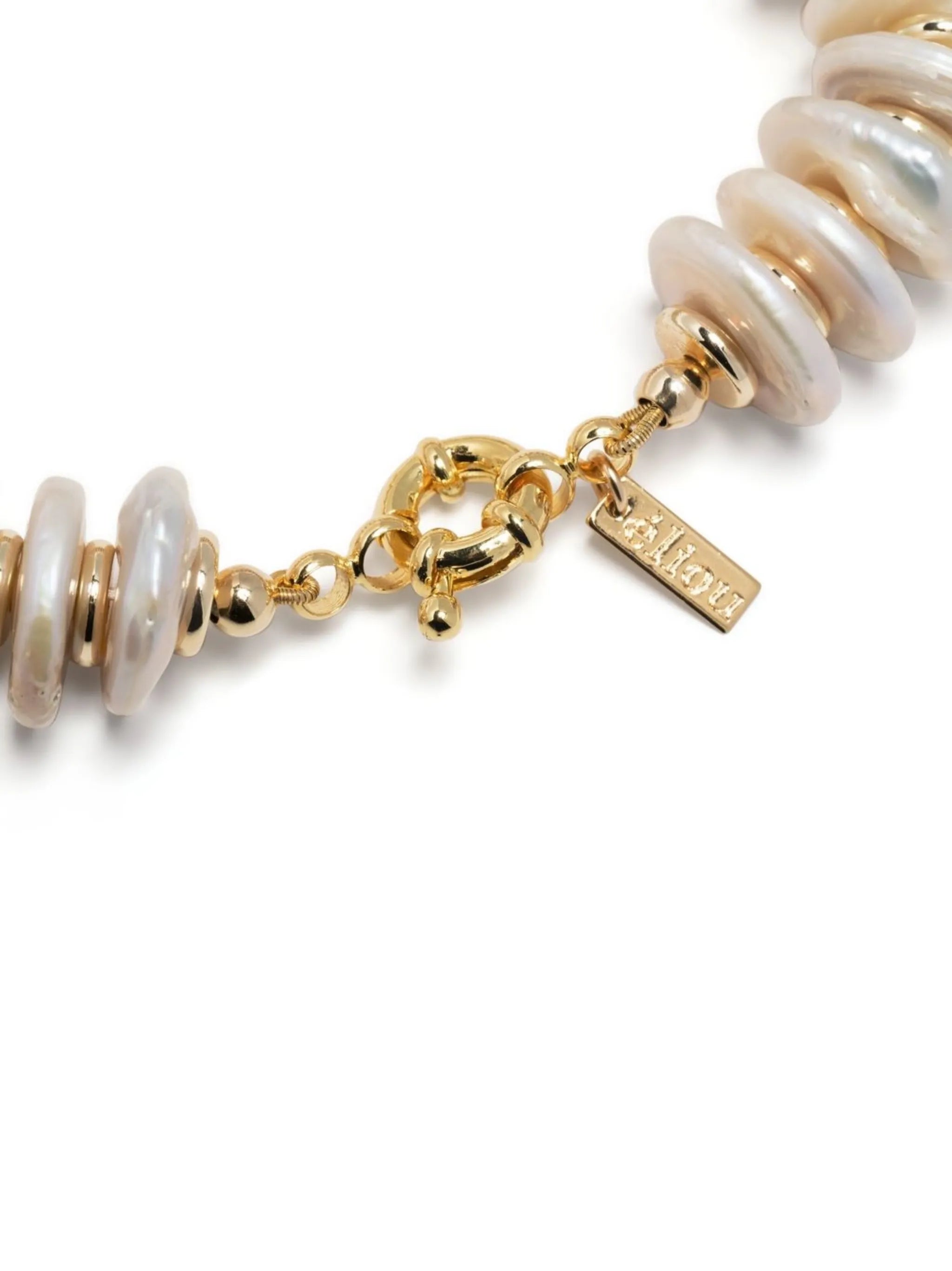 Elke coin pearl bracelet