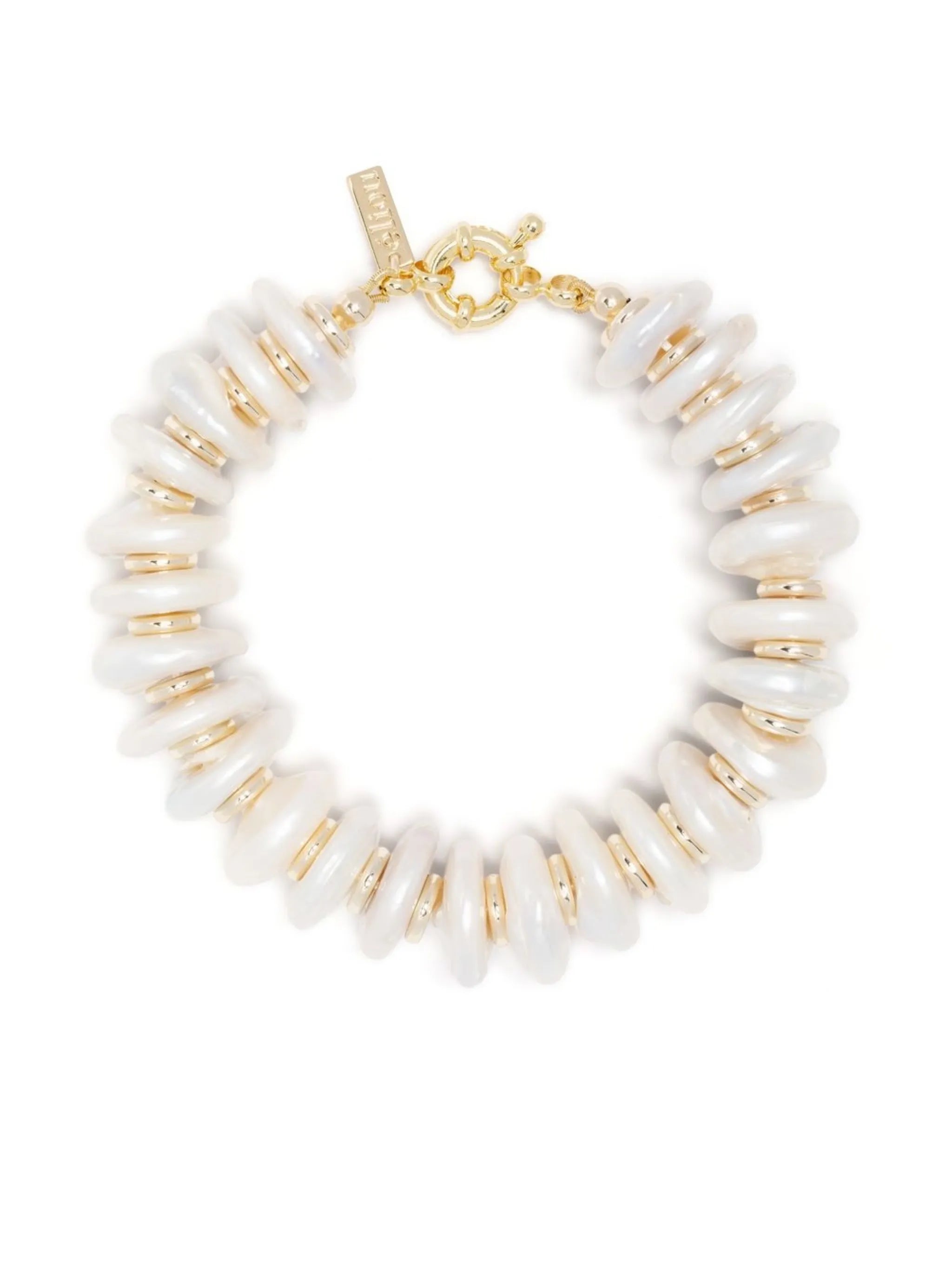 Elke coin pearl bracelet