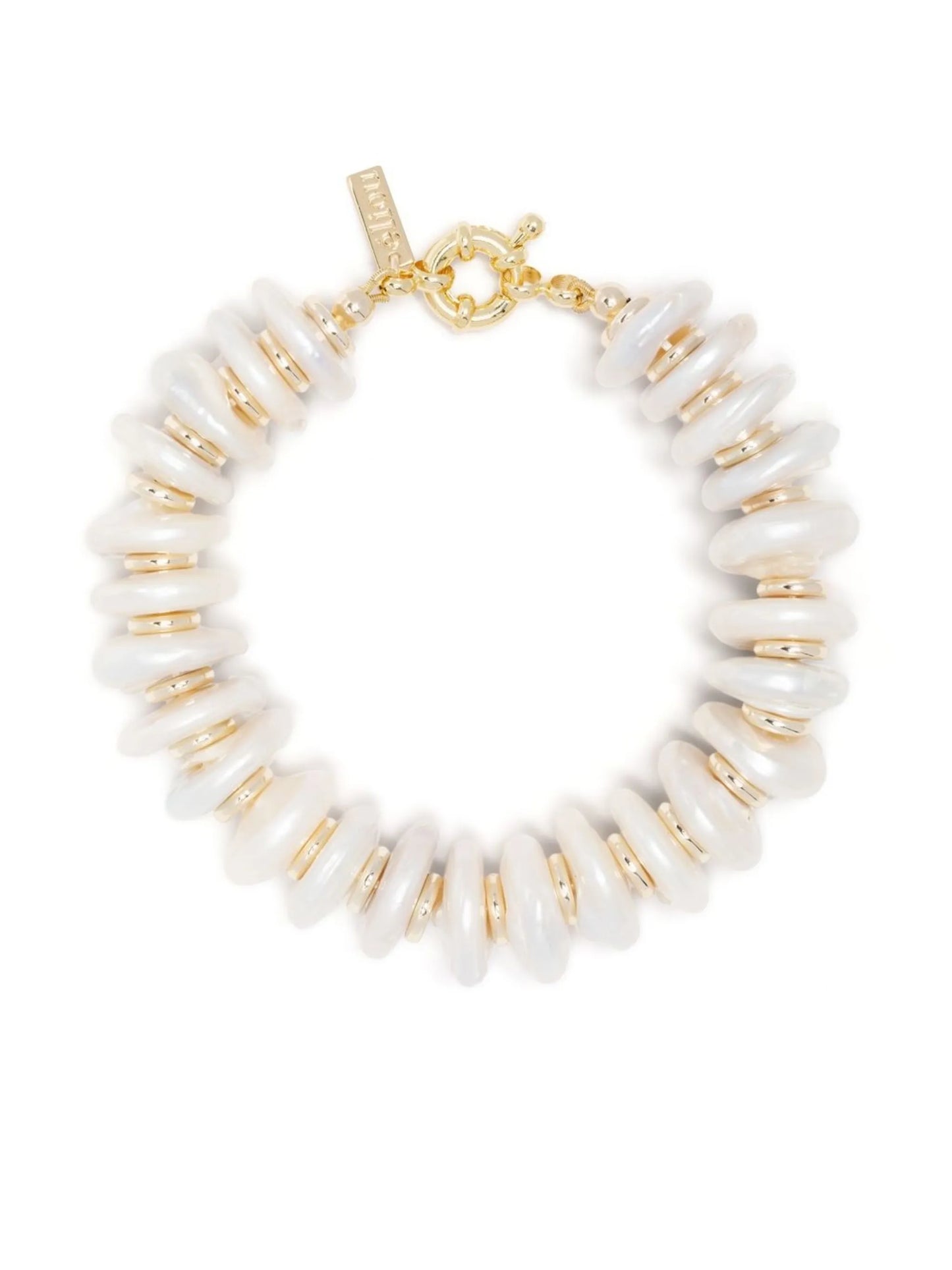 Elke coin pearl bracelet