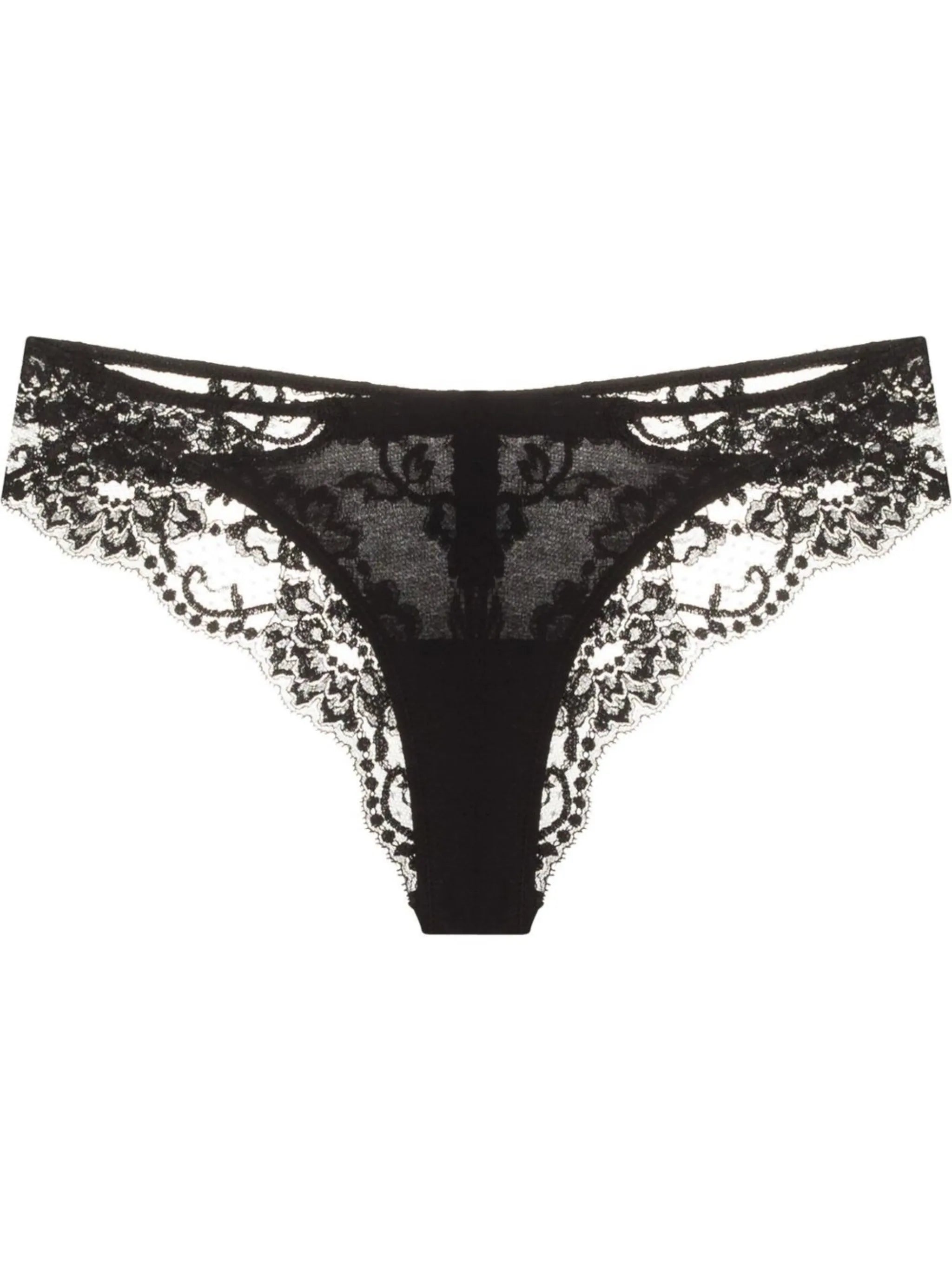 lace-trim briefs