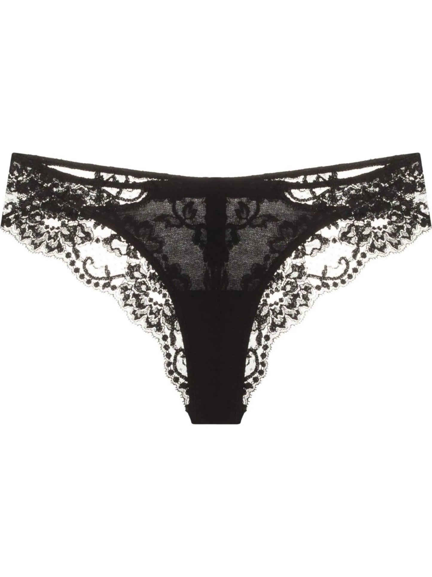 lace-trim briefs
