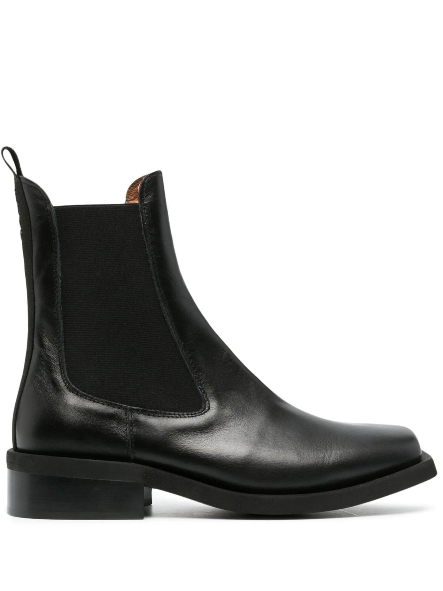 leather Chelsea boots