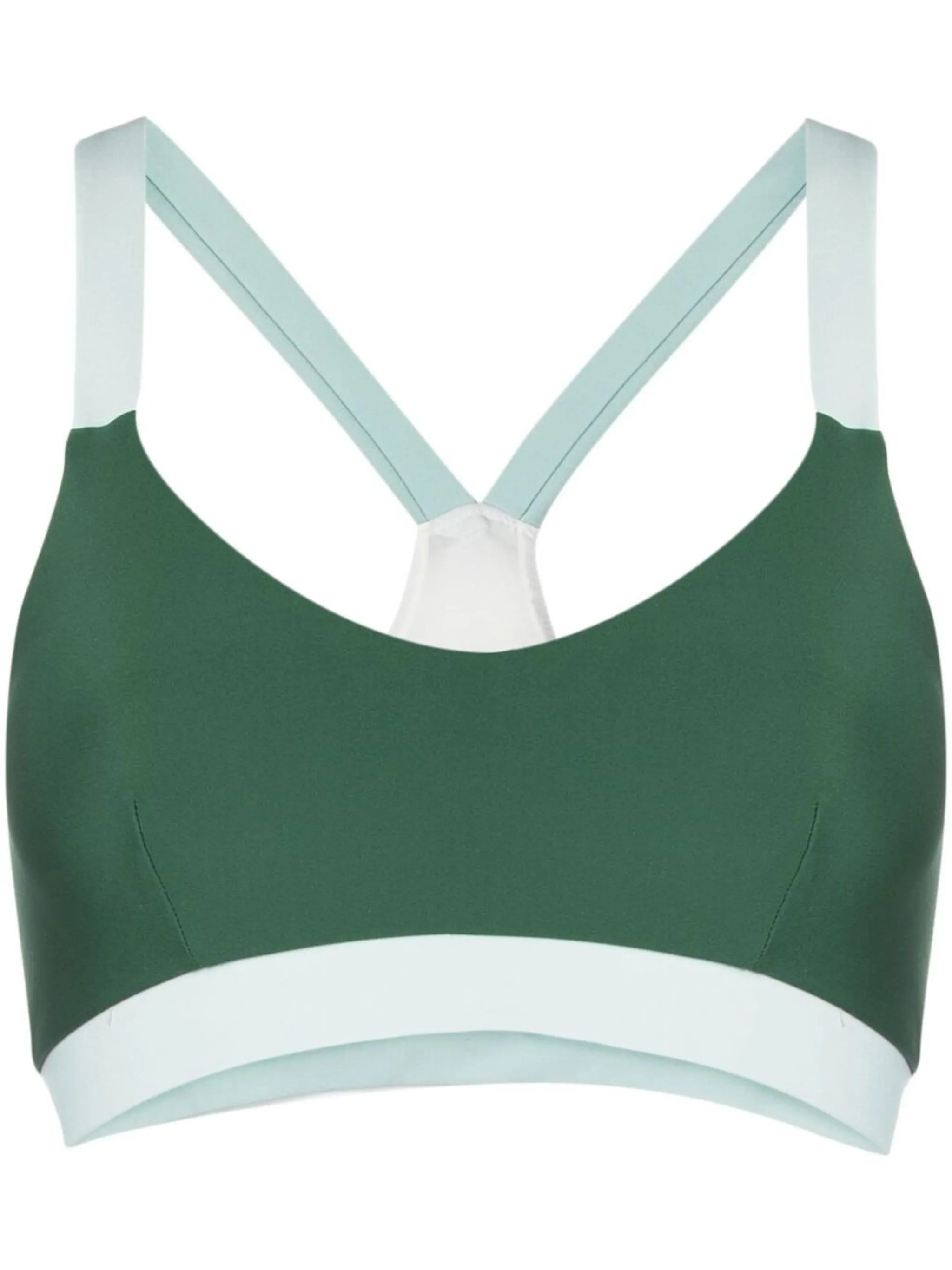 Larry crossover-back sports bra