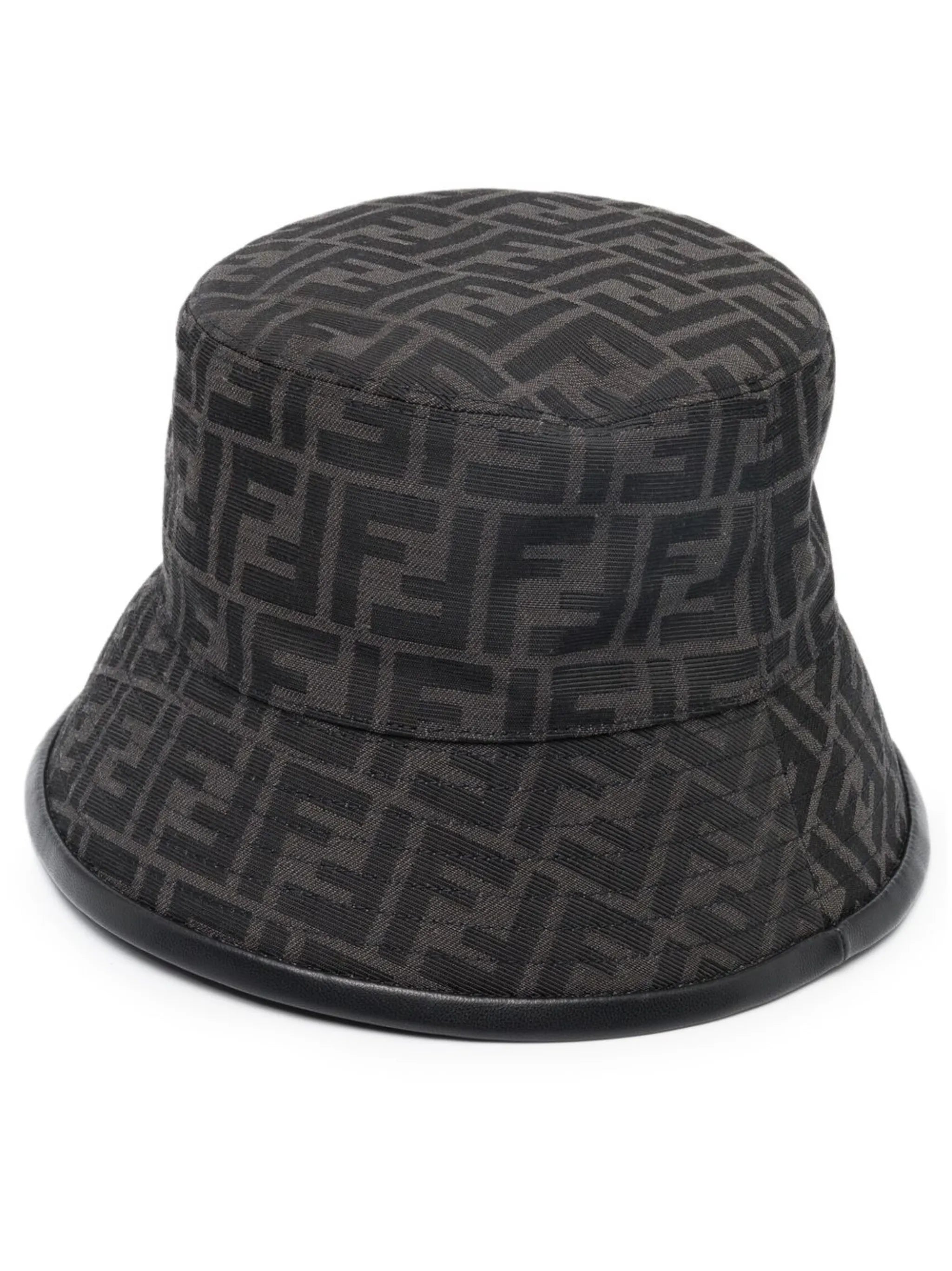 FF pattern bucket hat