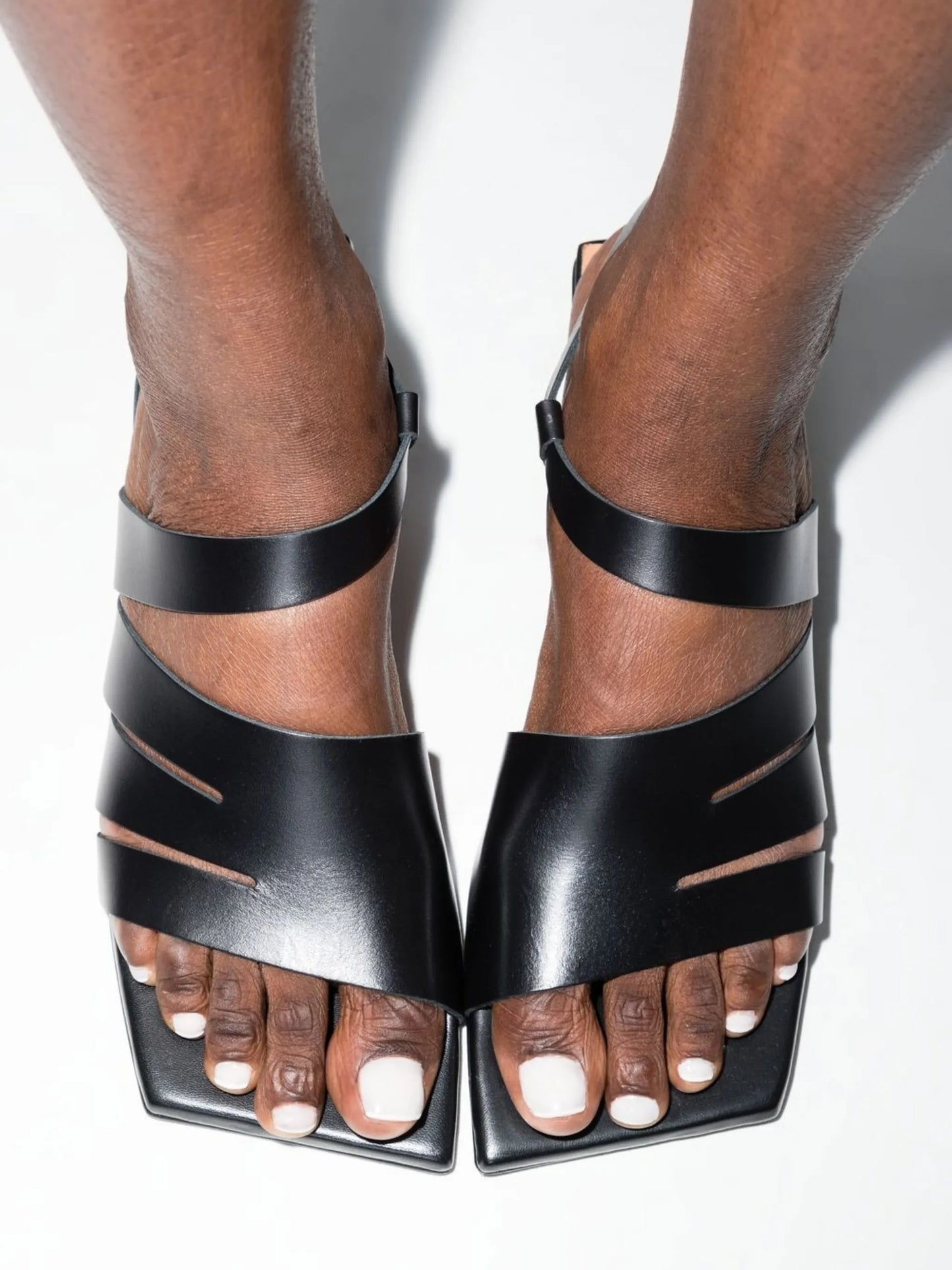 XX square-toe sandals