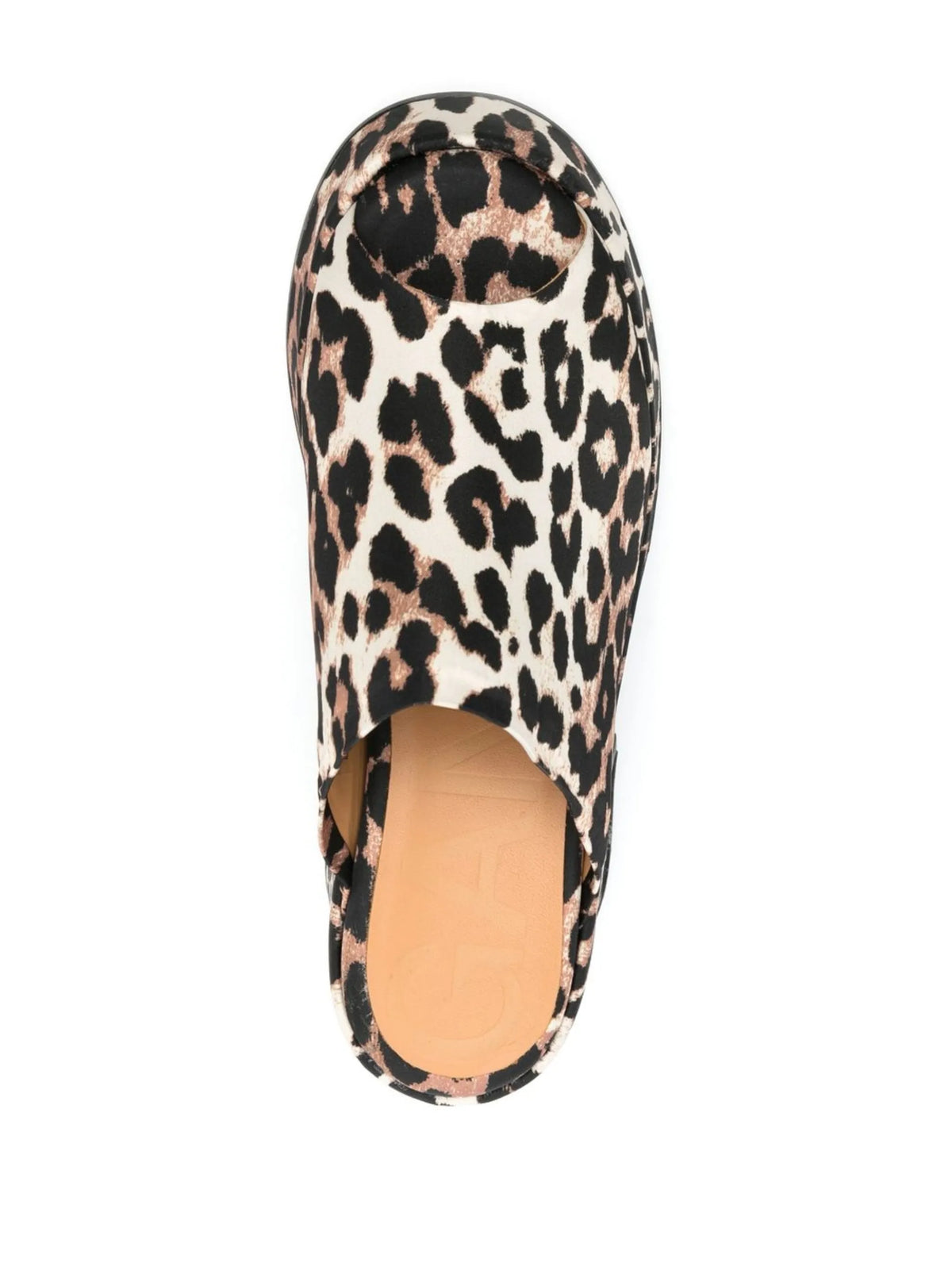 100mm leopard-print sandals