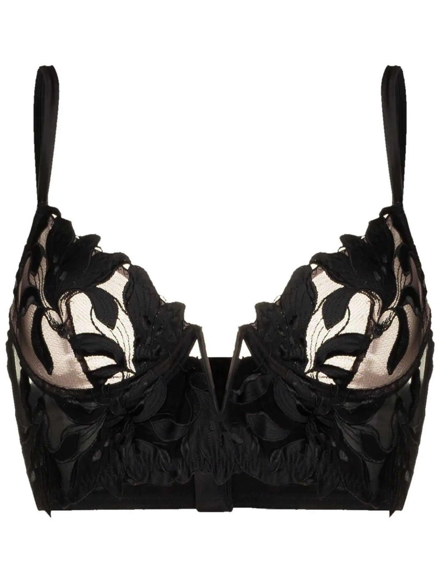Lily Embroidery longline demi bra