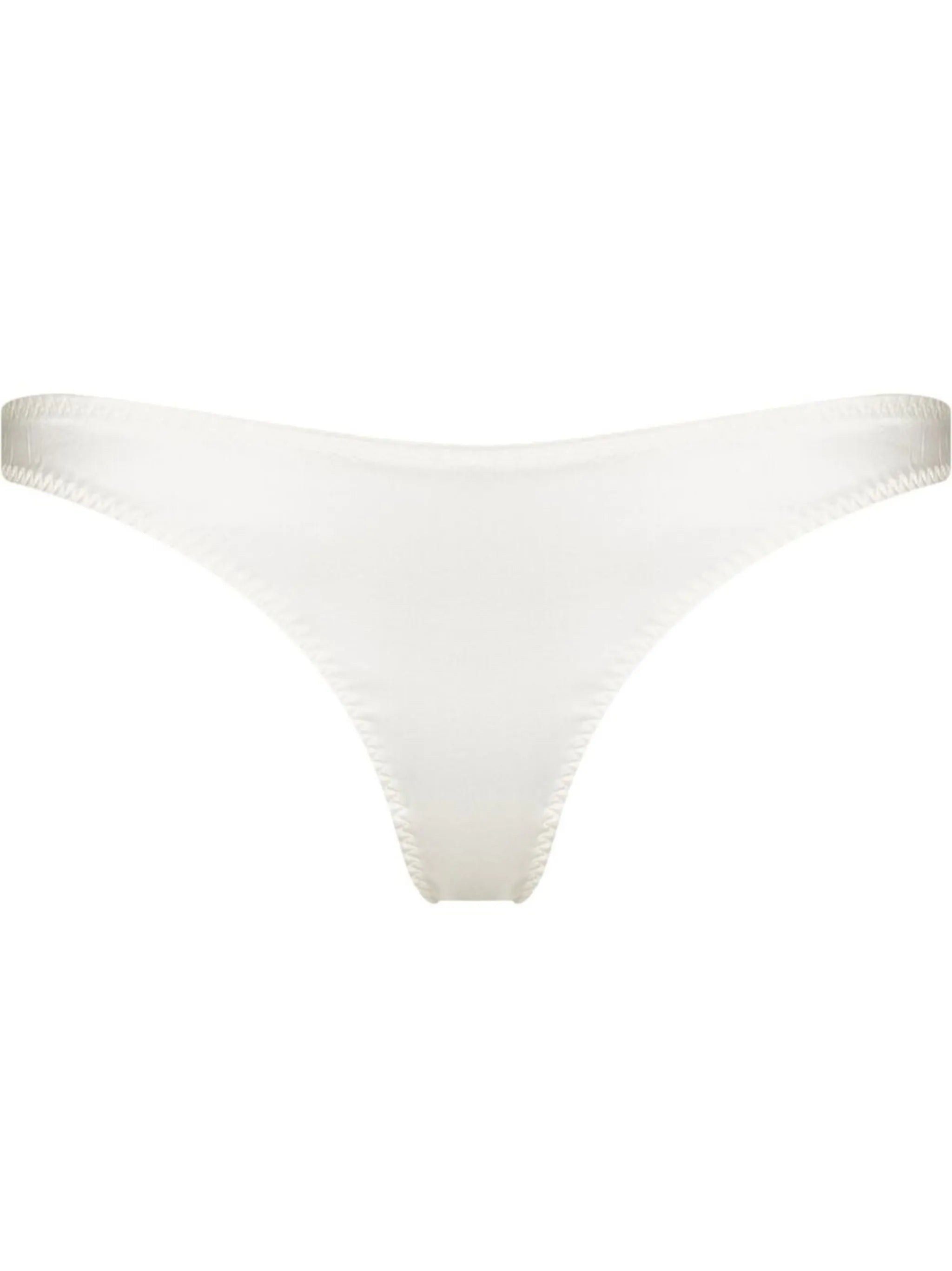 Luxe satin thong brief