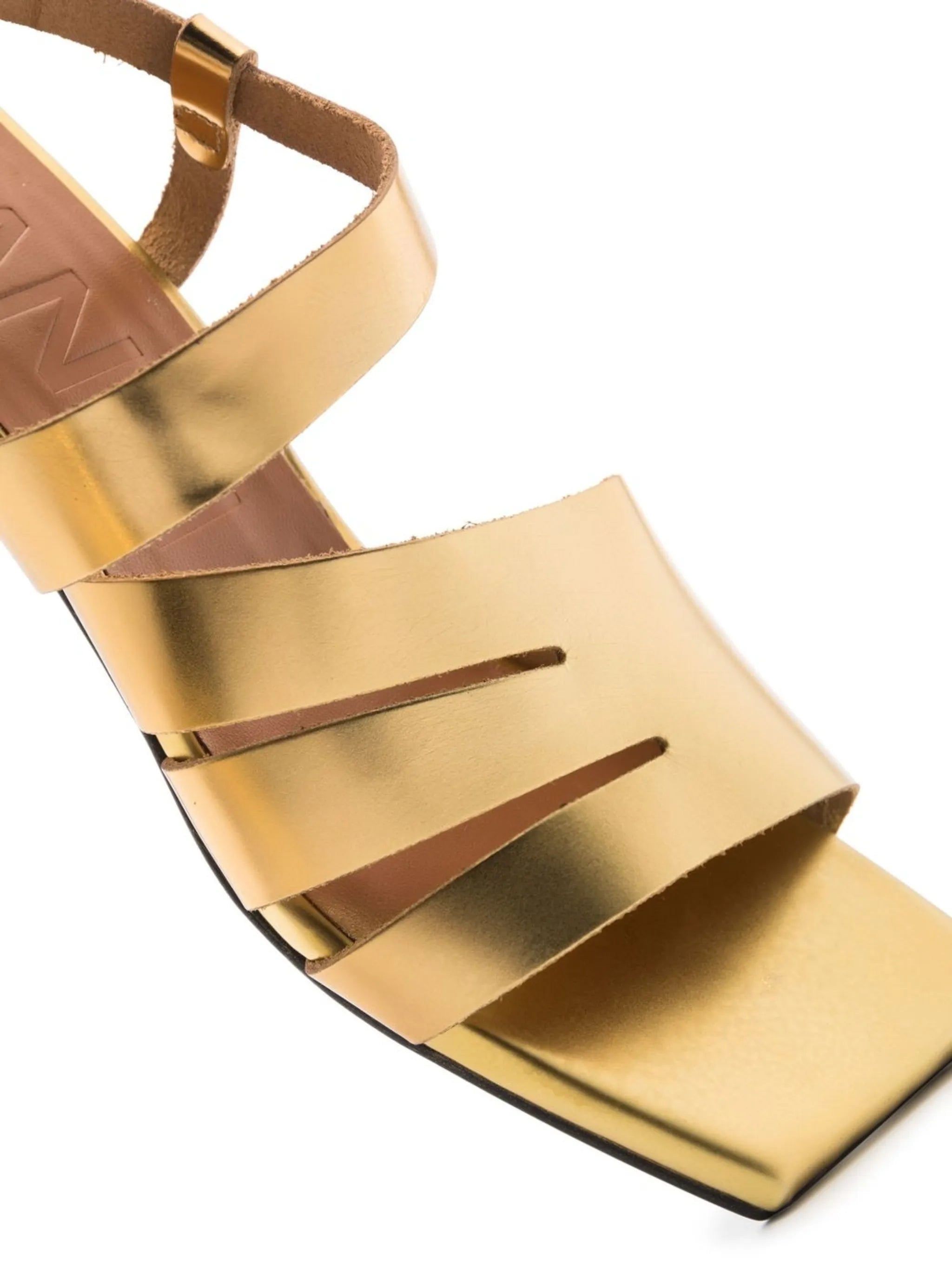 XX square-toe sandals