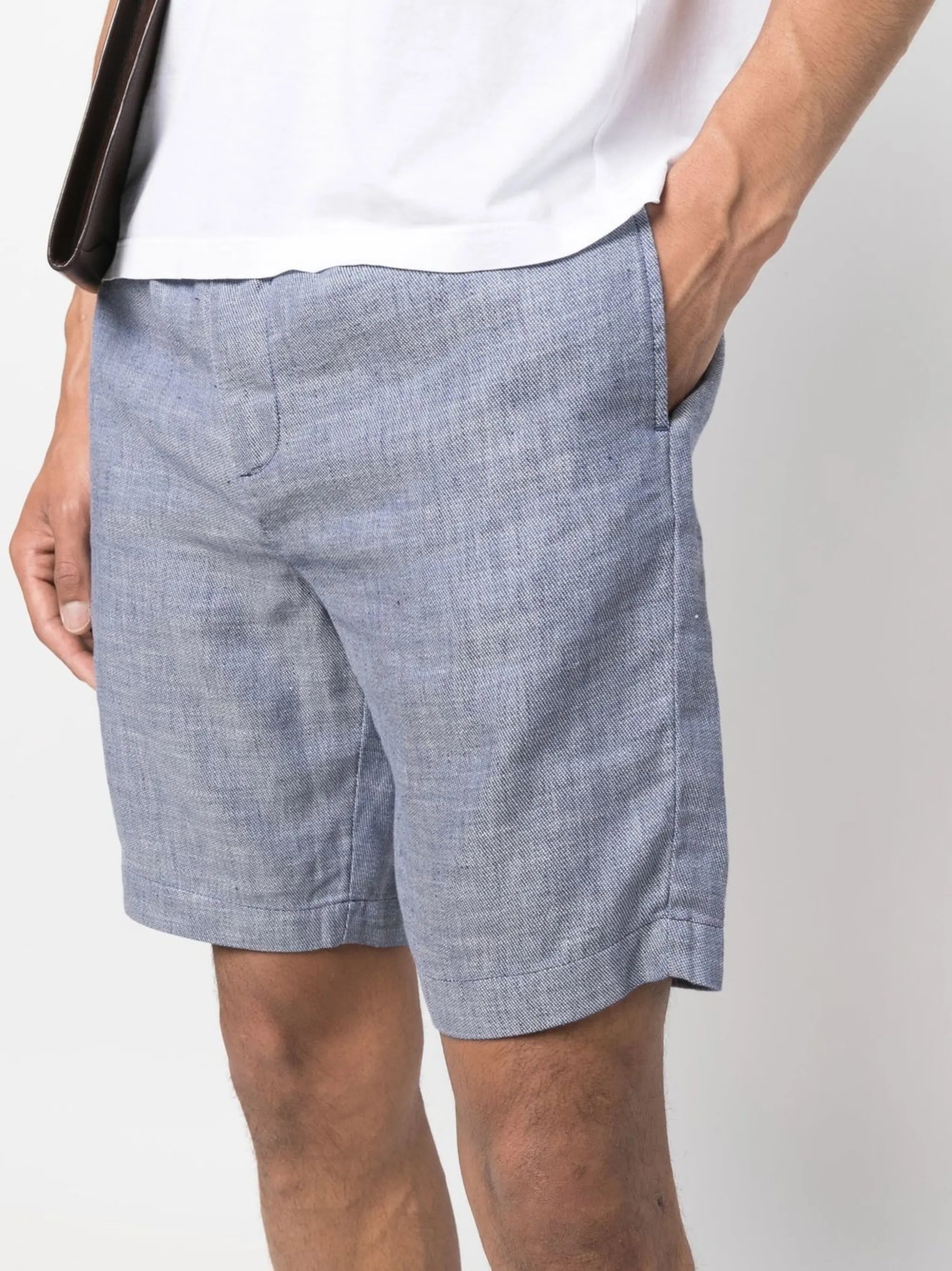 linen-cotton deck shorts