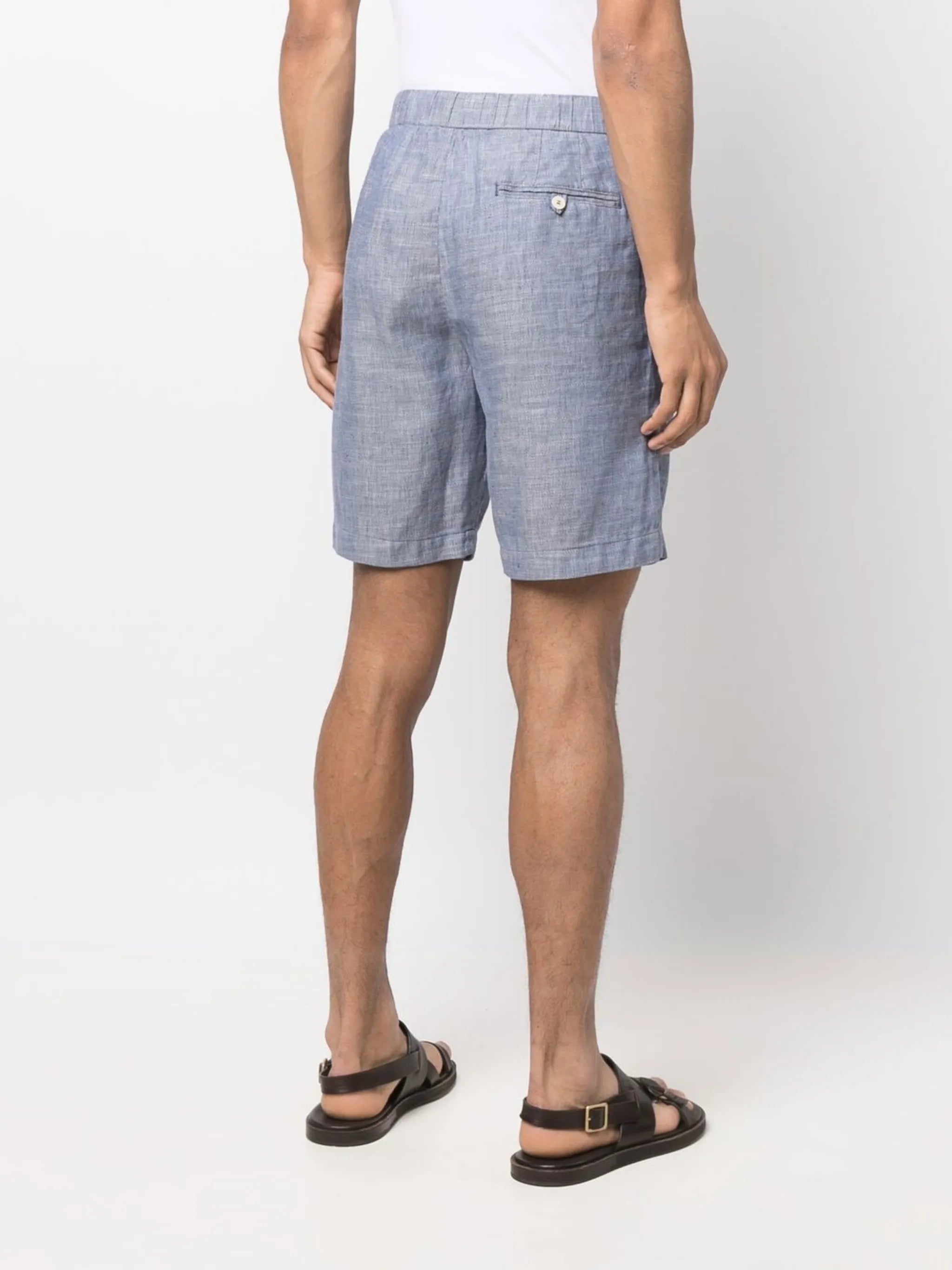linen-cotton deck shorts