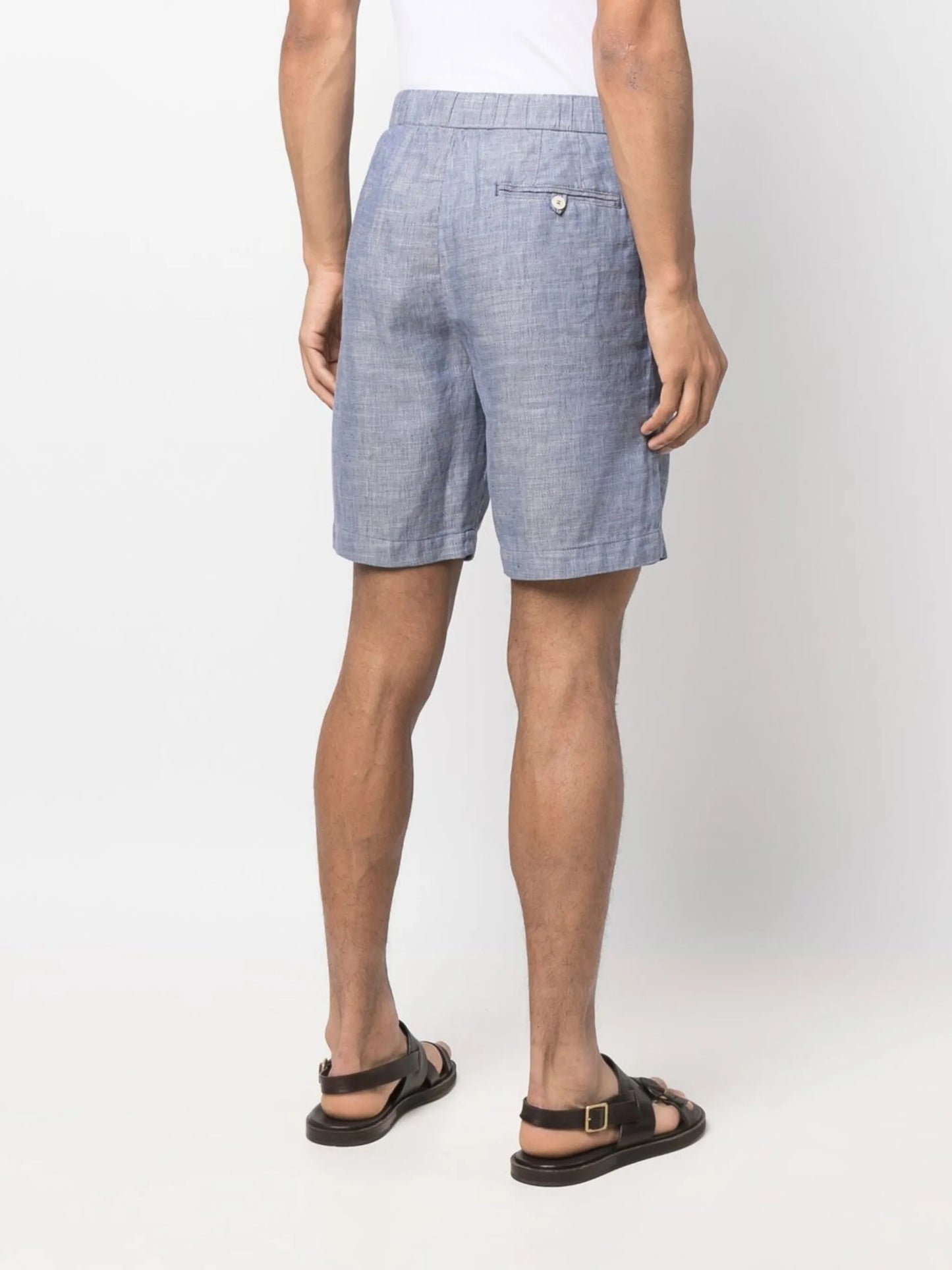 linen-cotton deck shorts