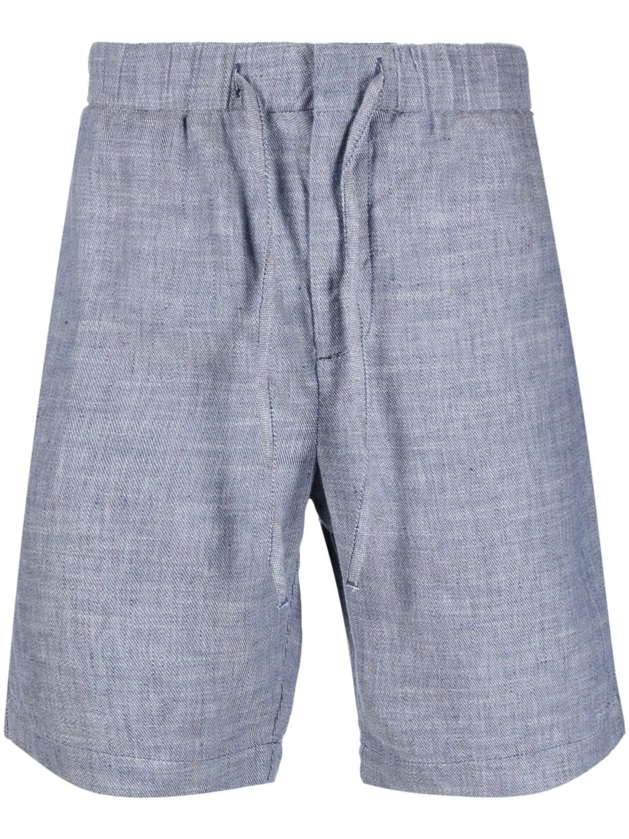 linen-cotton deck shorts