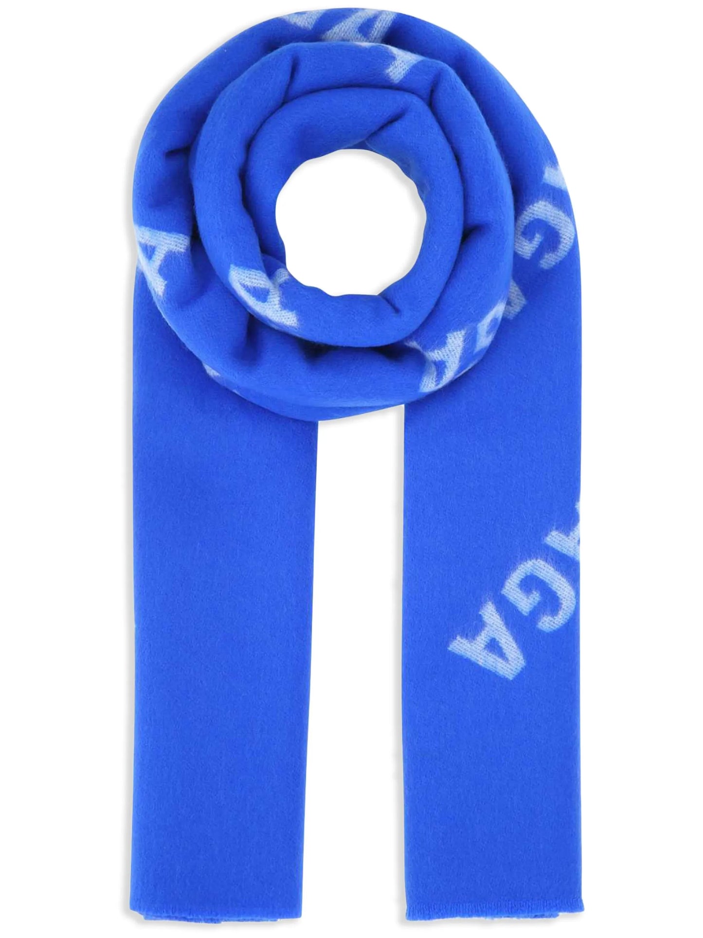 logo-jacquard scarf