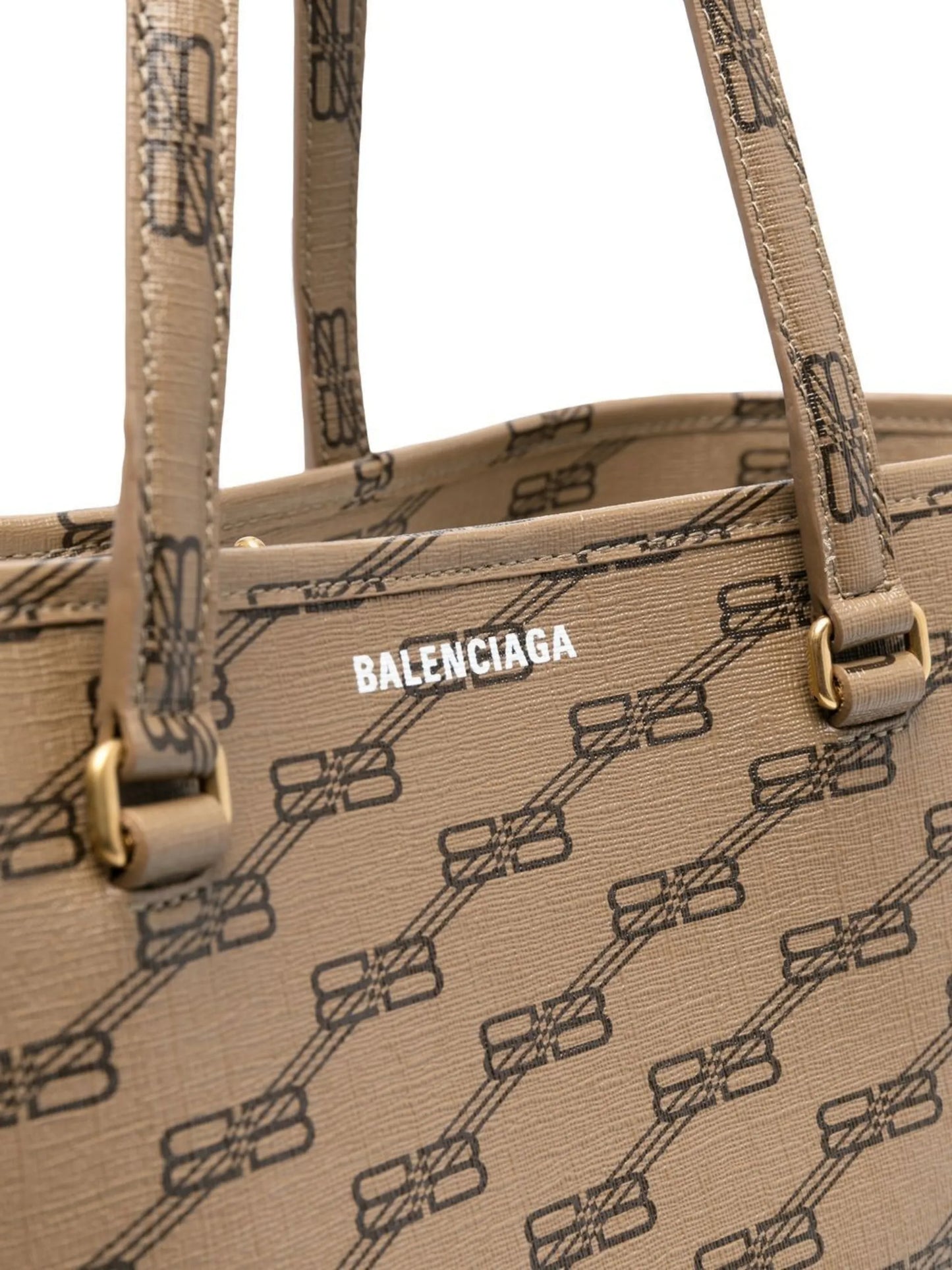 Signature BB canvas tote bag