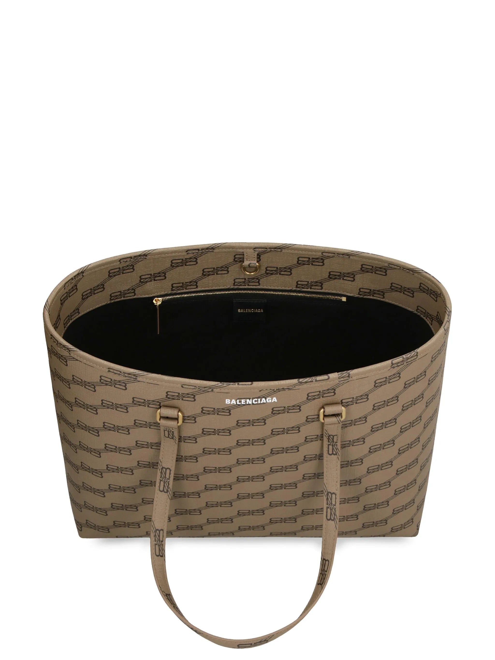 Signature BB canvas tote bag