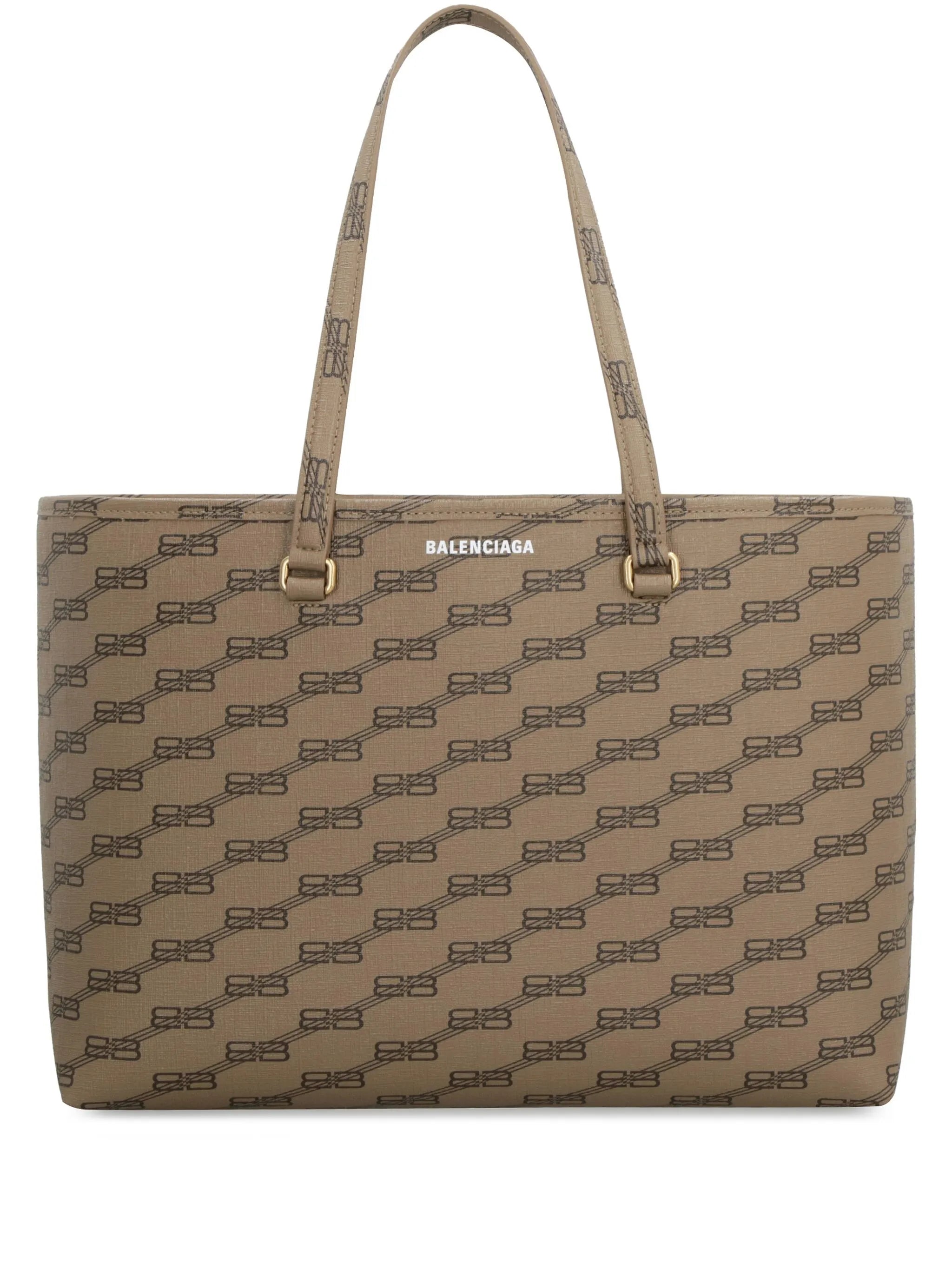 Signature BB canvas tote bag