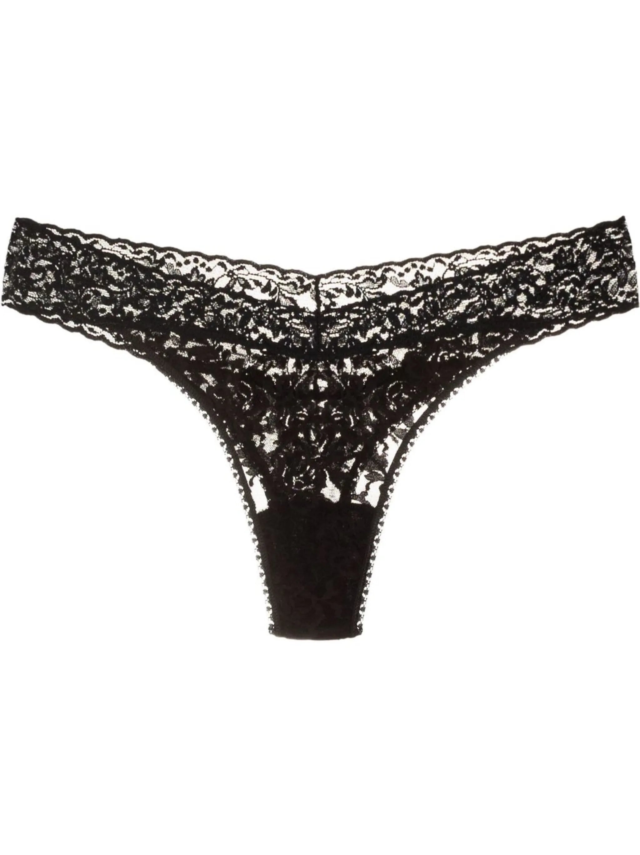 3-pack lace thongs
