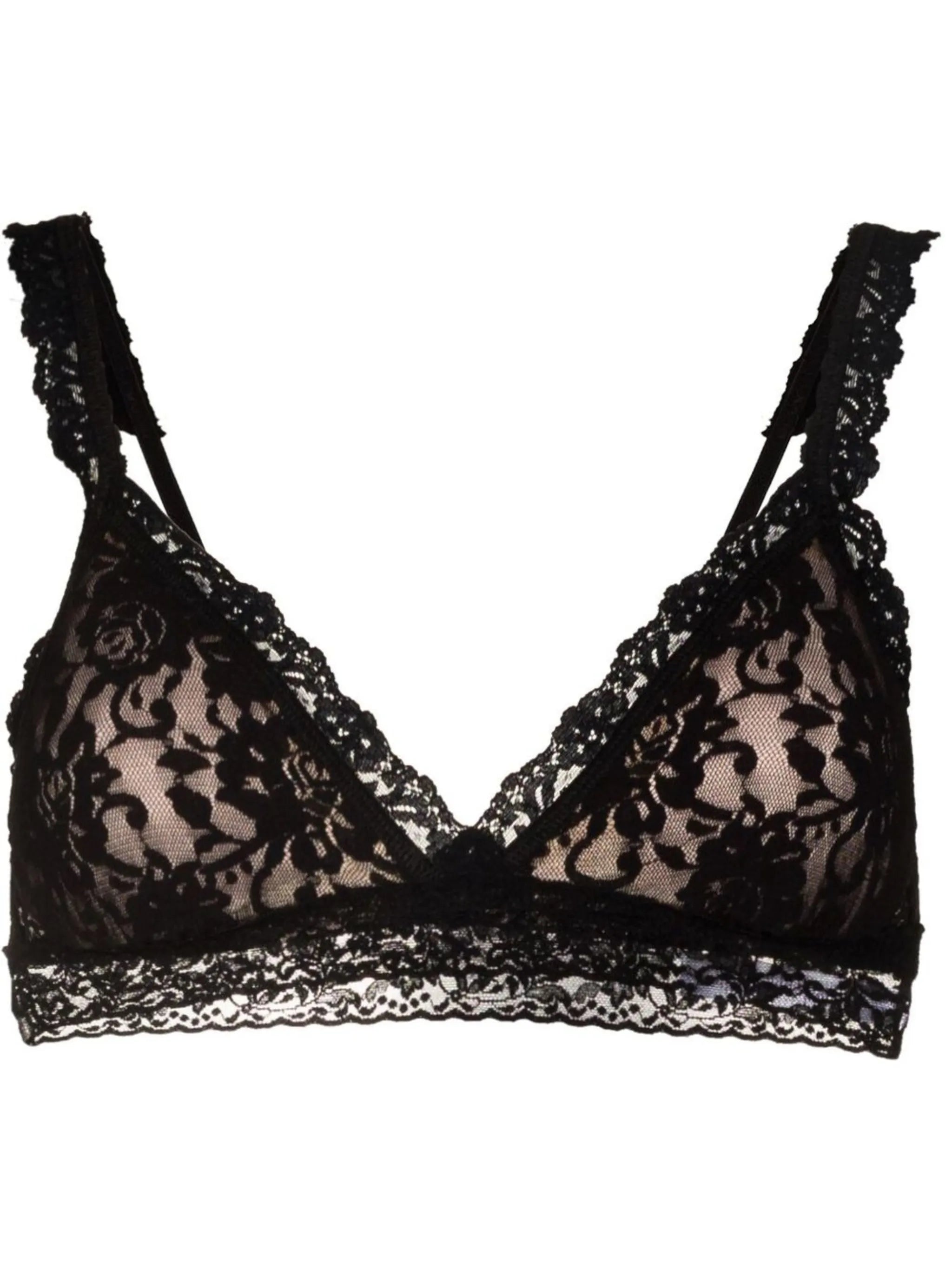 padded-cup triangle bra