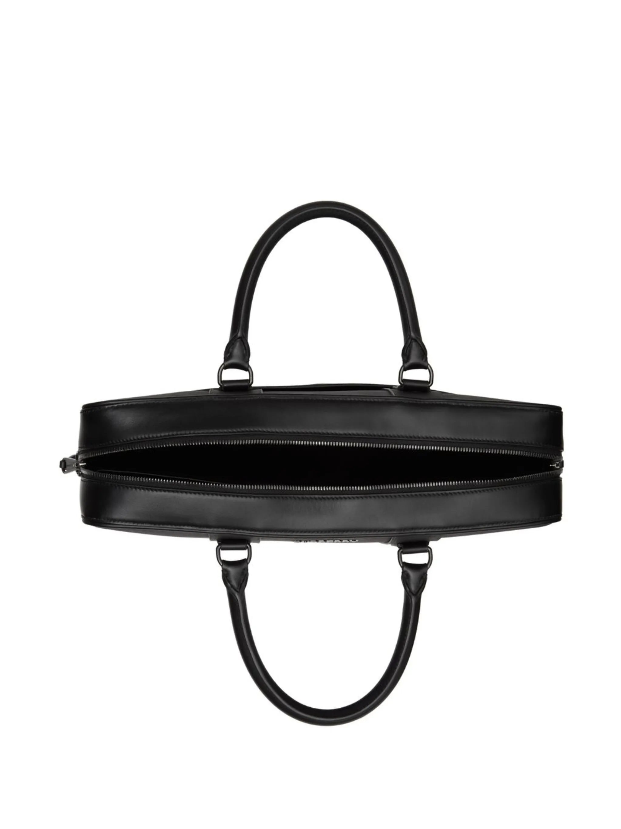 check-pattern briefcase