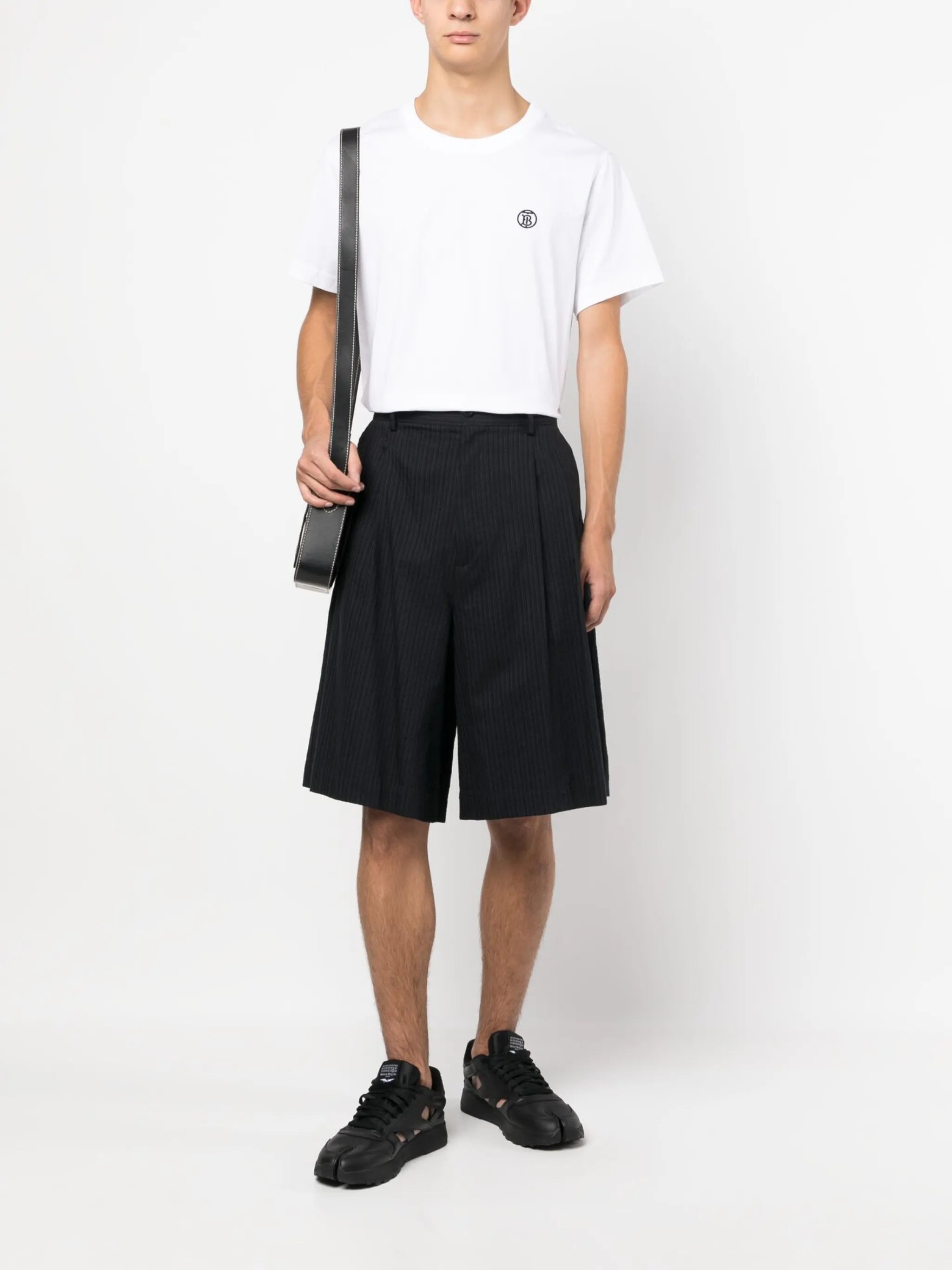 monogram motif T-shirt