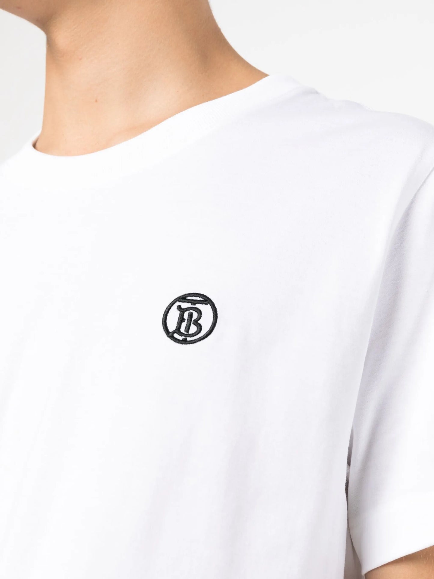 monogram motif T-shirt