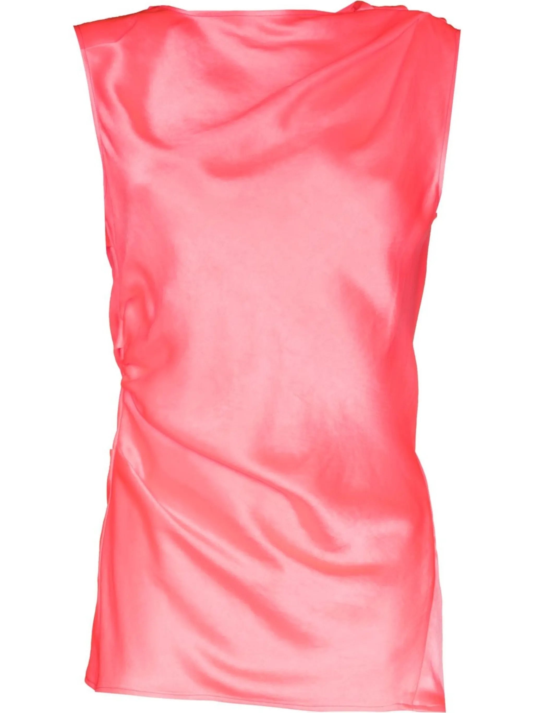 ruched asymmetric top