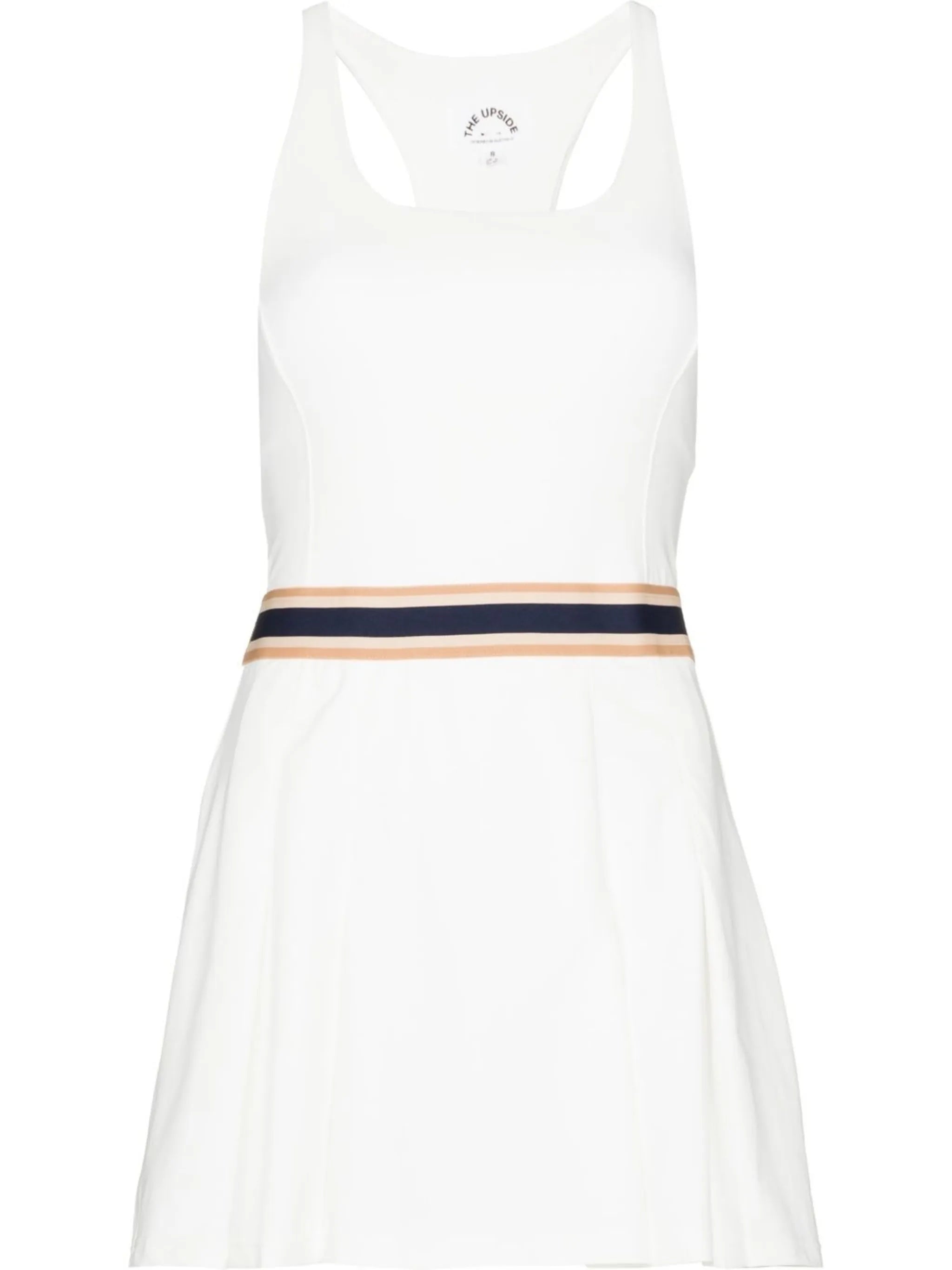Racquet Kova contrast-waistband tennis dress