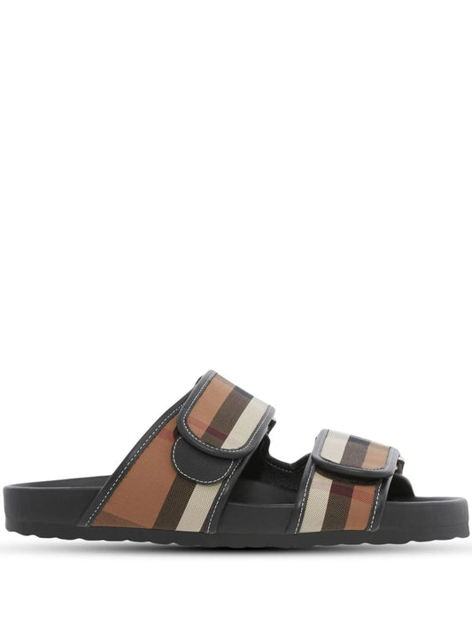 Thornham Check cotton sandals
