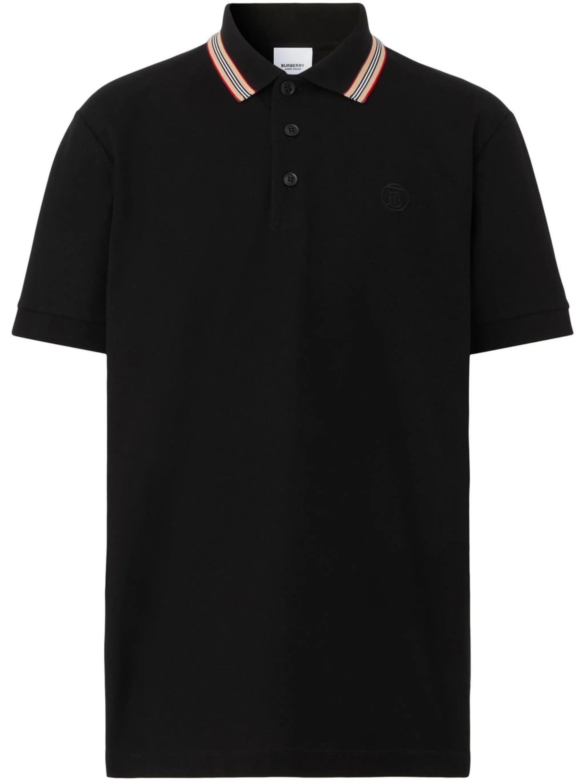 Icon Stripe cotton polo shirt