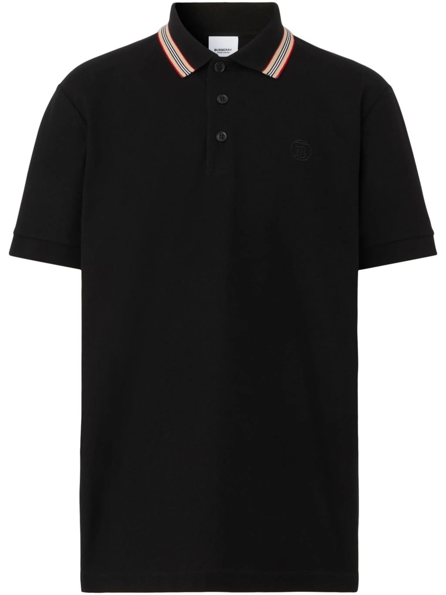 Icon Stripe cotton polo shirt