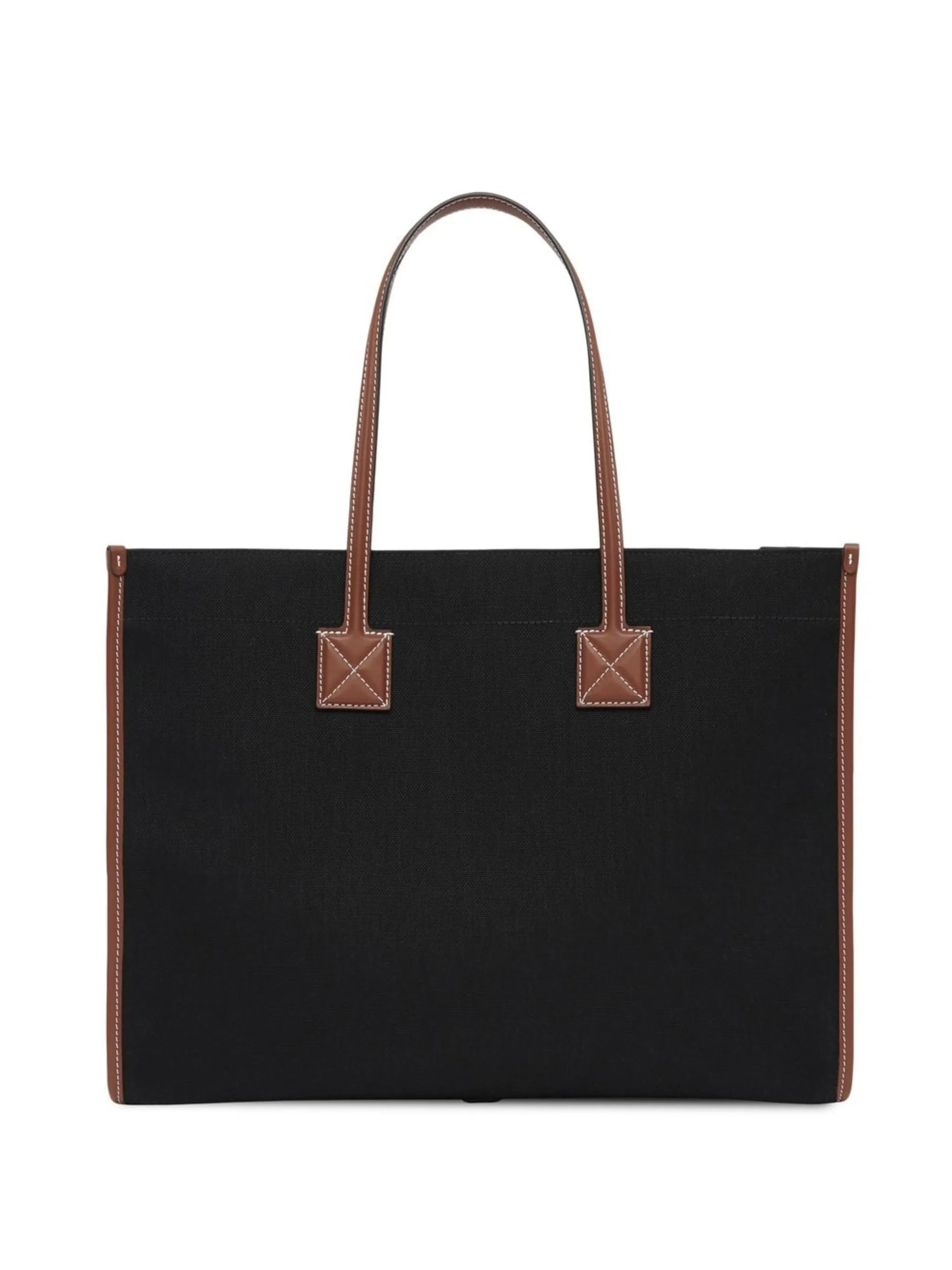 logo-print tote bag