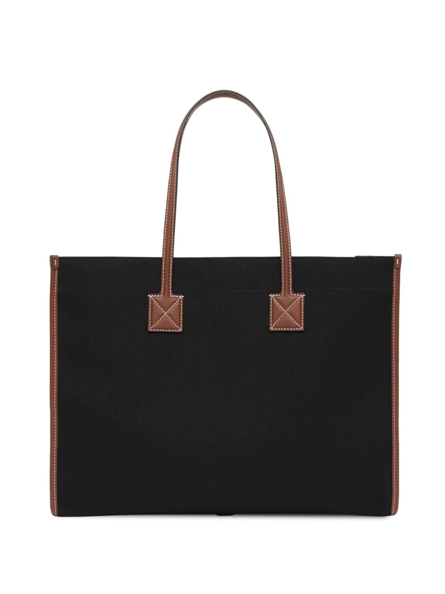 logo-print tote bag