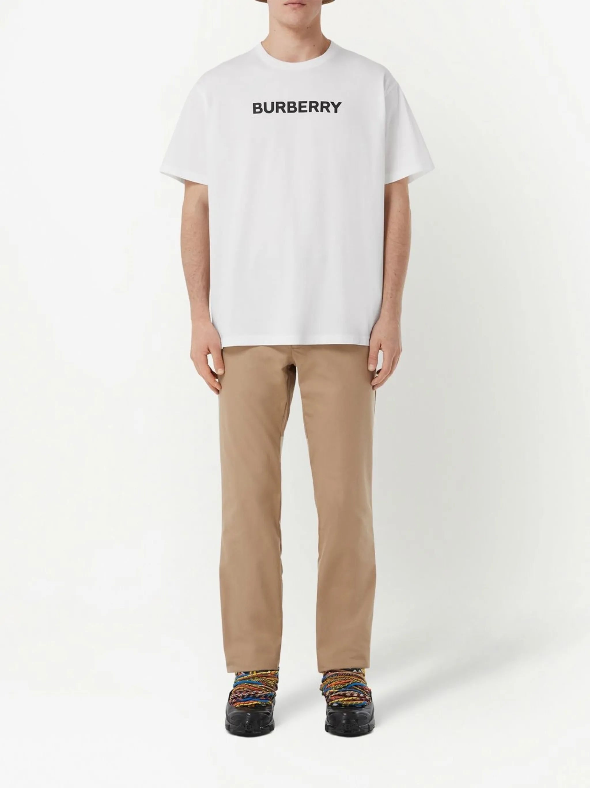 logo-print cotton T-shirt