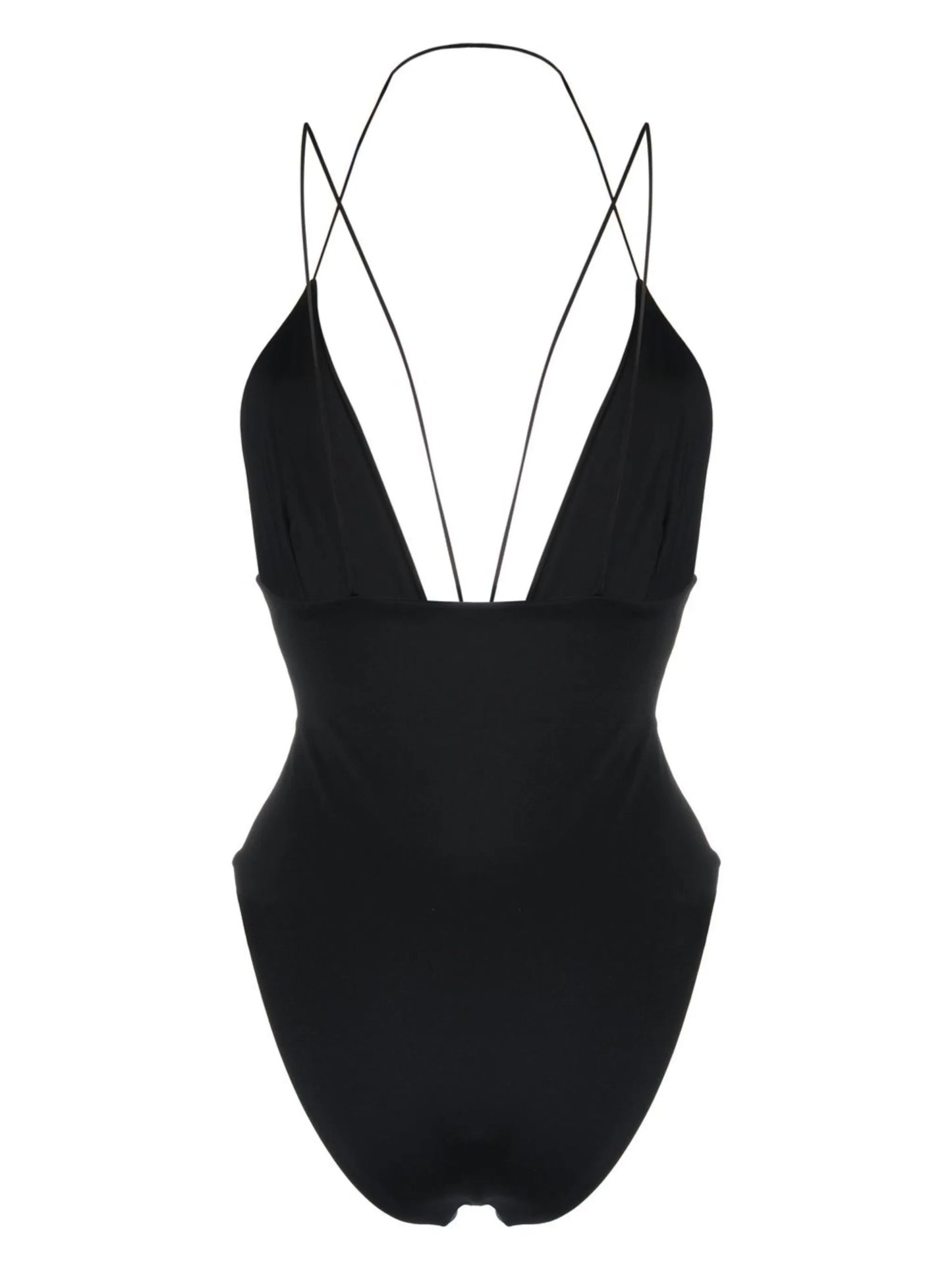 x Ziah Jagger deep-V swimsuit