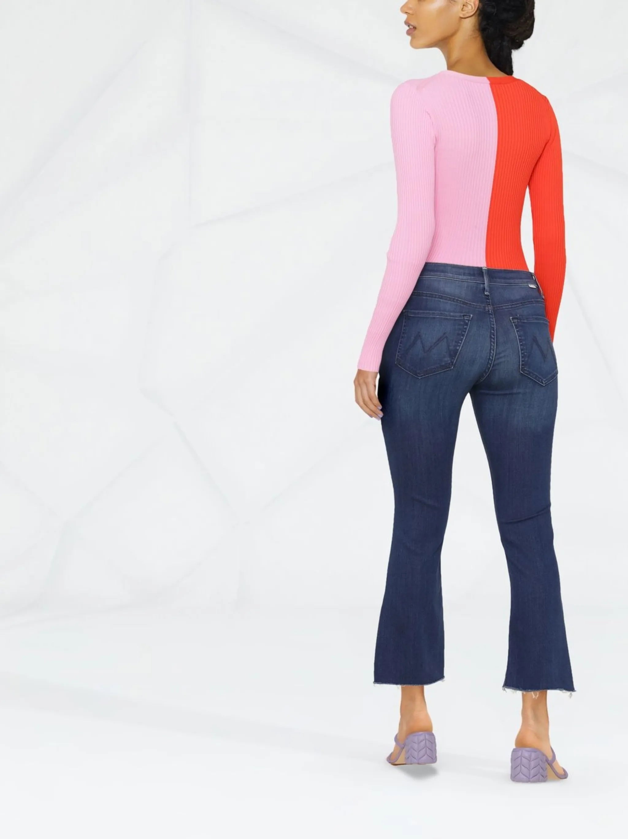 The Insider step-hem jeans