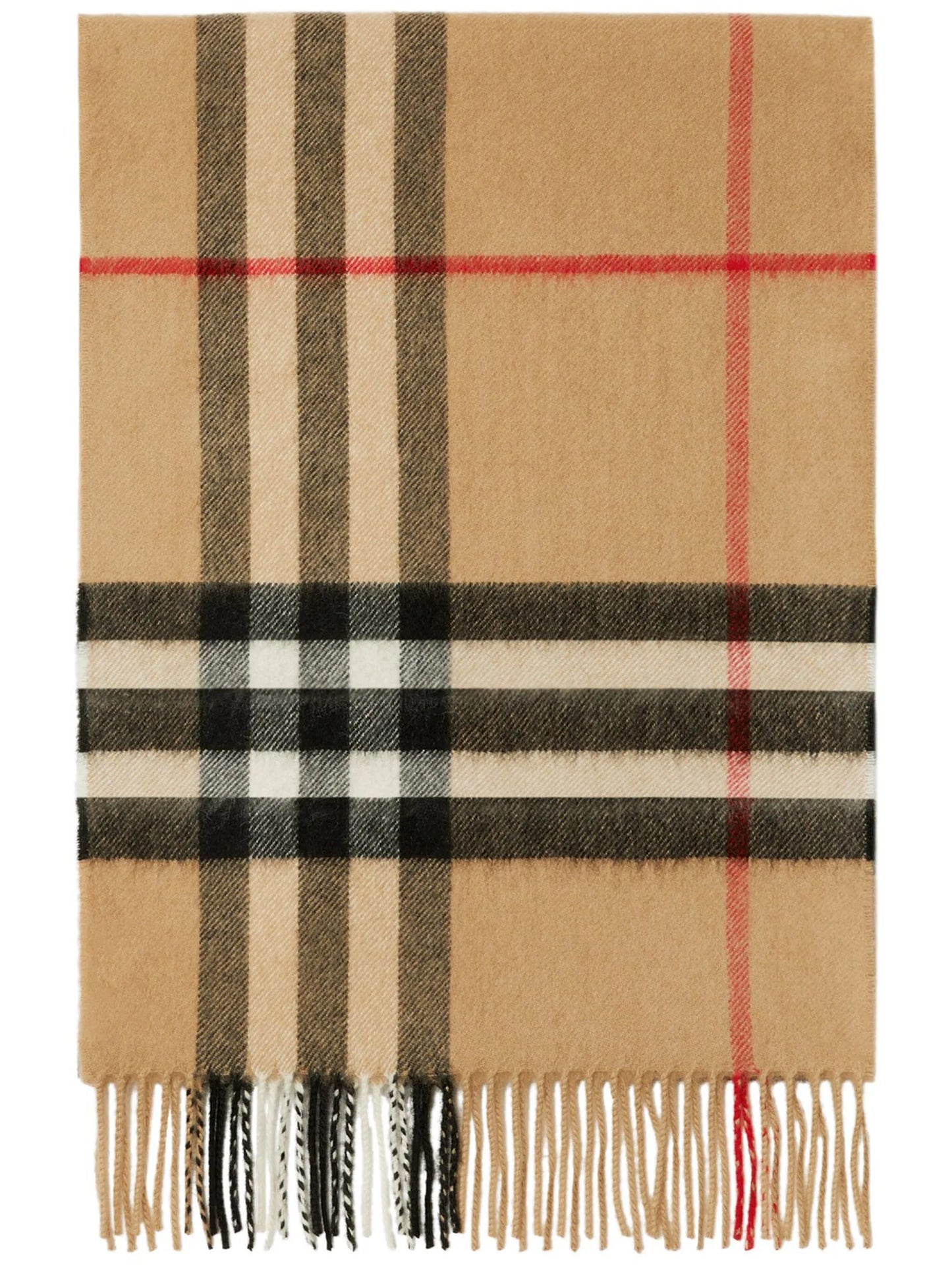The Classic Check cashmere scarf